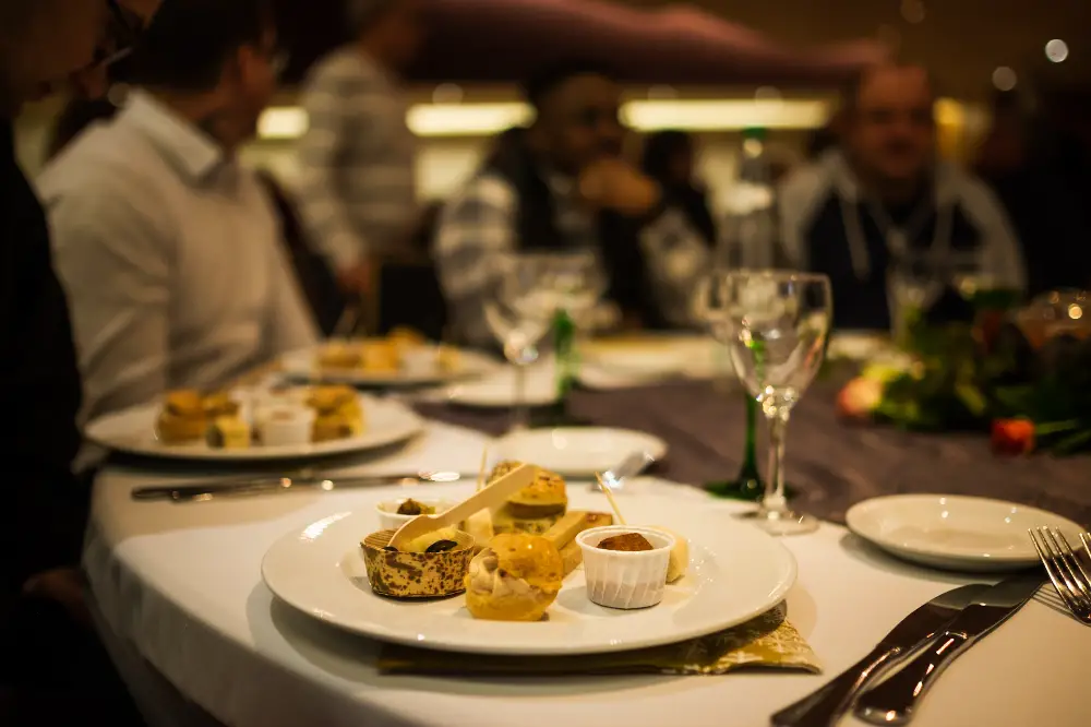 repas d'entreprise