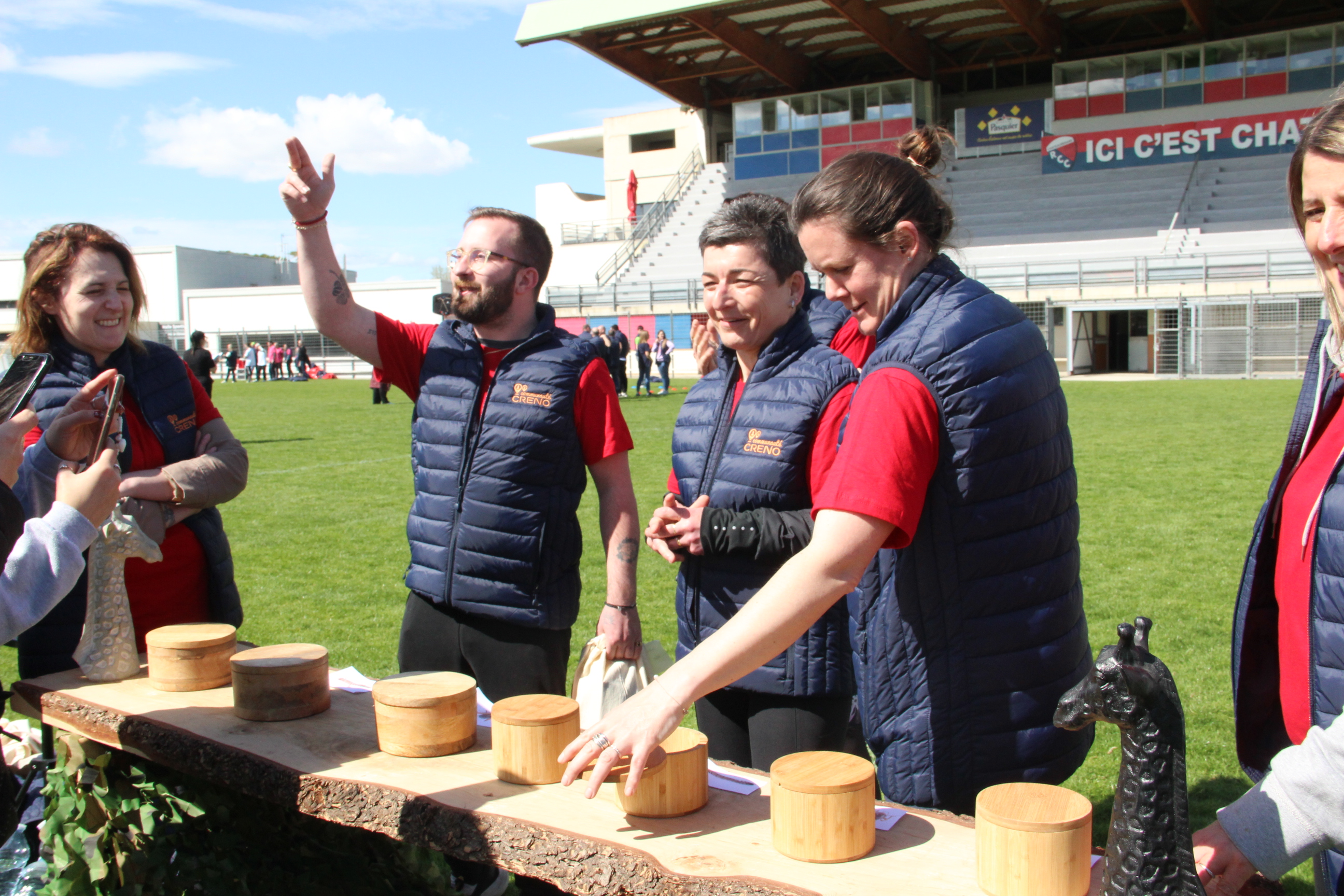 événement dans un stade