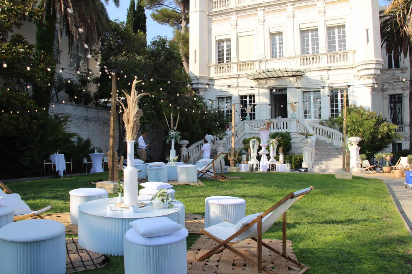 Garden Party d'entreprise — Organisation réception en plein air — INNOV'events Marseille — INNOV'events