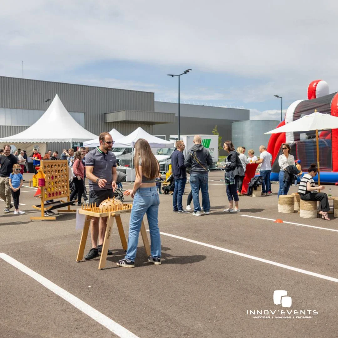 Garden Party d'entreprise — Organisation réception en plein air — INNOV'events Strasbourg — INNOV'events