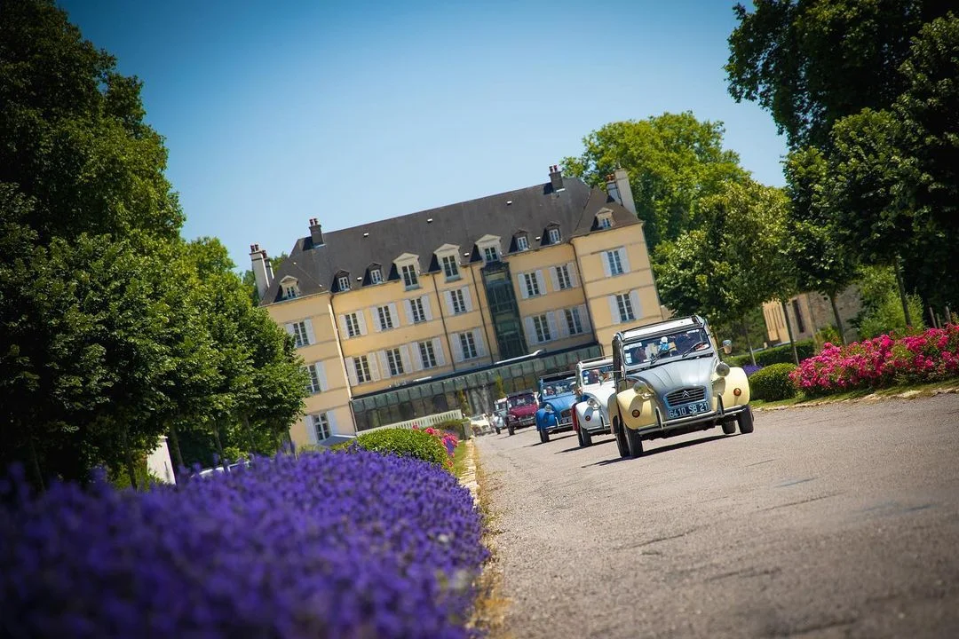Animation team building Dijon groupes en challenge sportif sur les vignobles de la Côte de Nuits en automne — INNOV'events organisation événements
