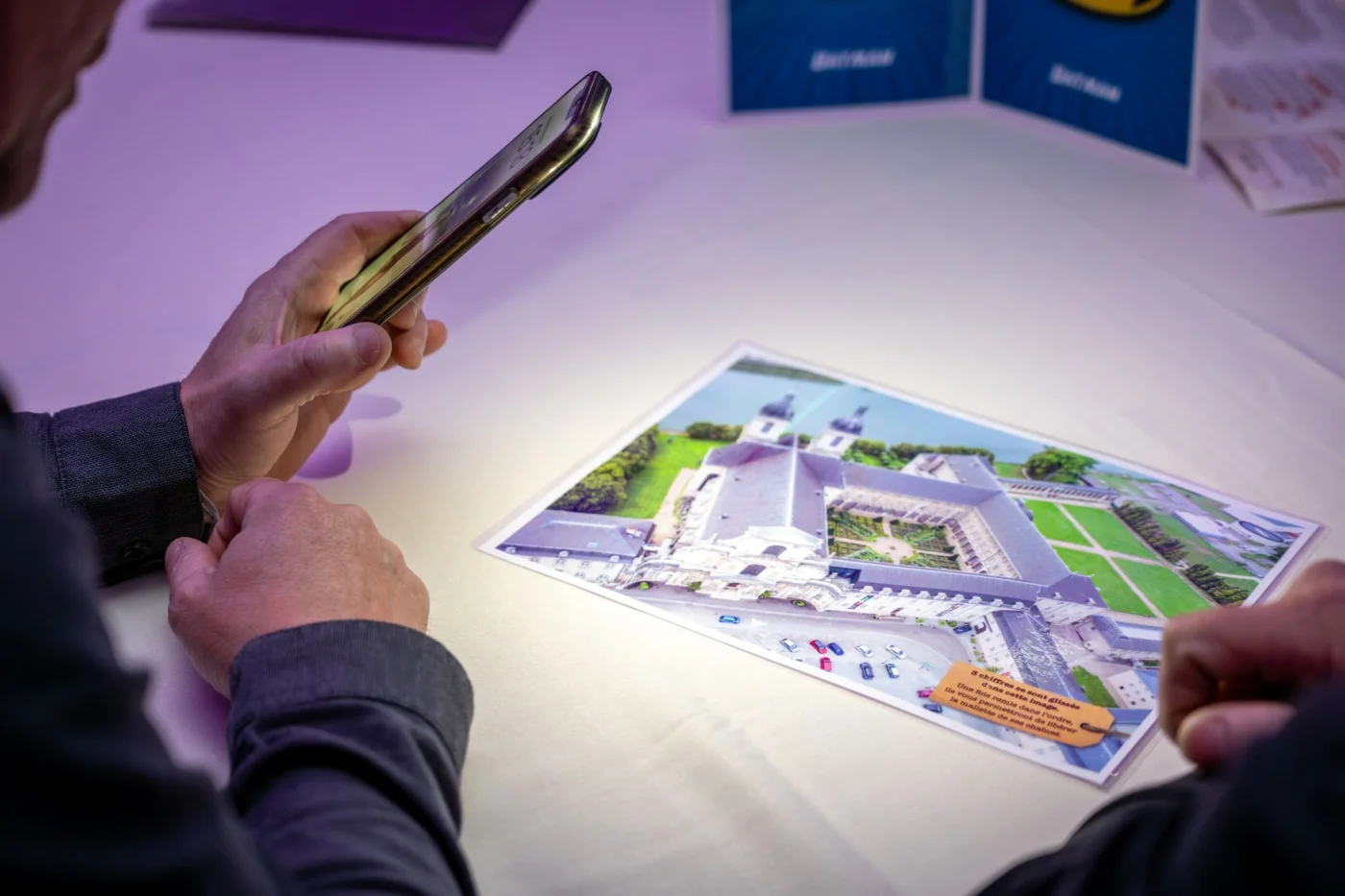 Animation team building Metz vue panoramique bords de Moselle et cathédrale Saint-Étienne au crépuscule — INNOV'events organisation événements