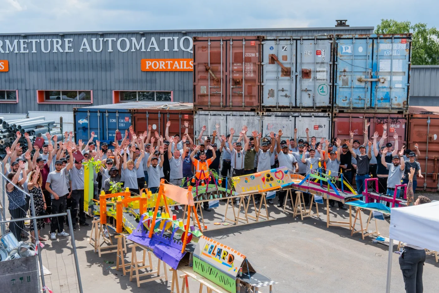 Animation team building Nantes groupes en défi sur les bords de l'Erdre vue panoramique — INNOV'events organisation événements