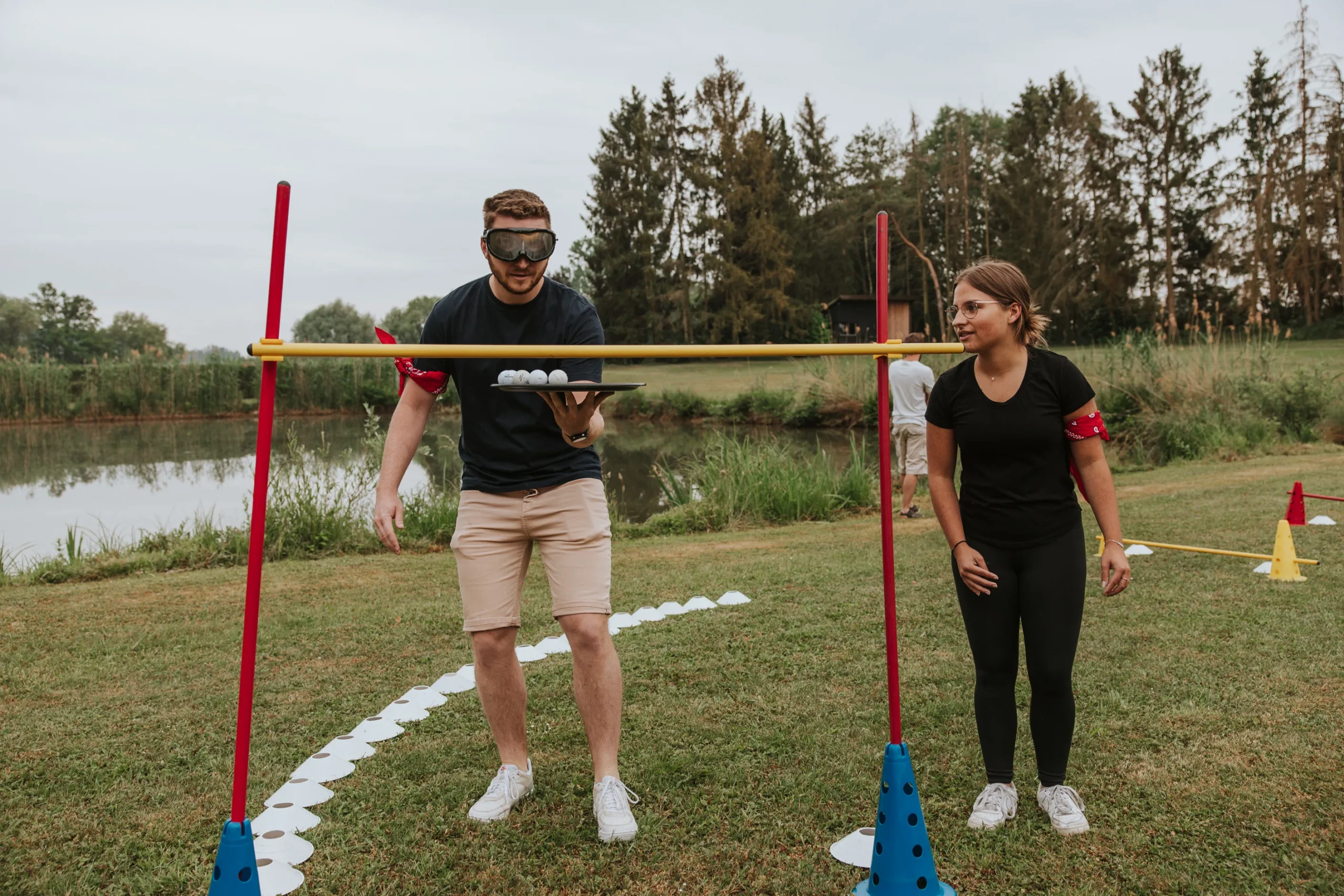 Team building sportif outdoor Gap lac Serre-Ponçon — INNOV'events