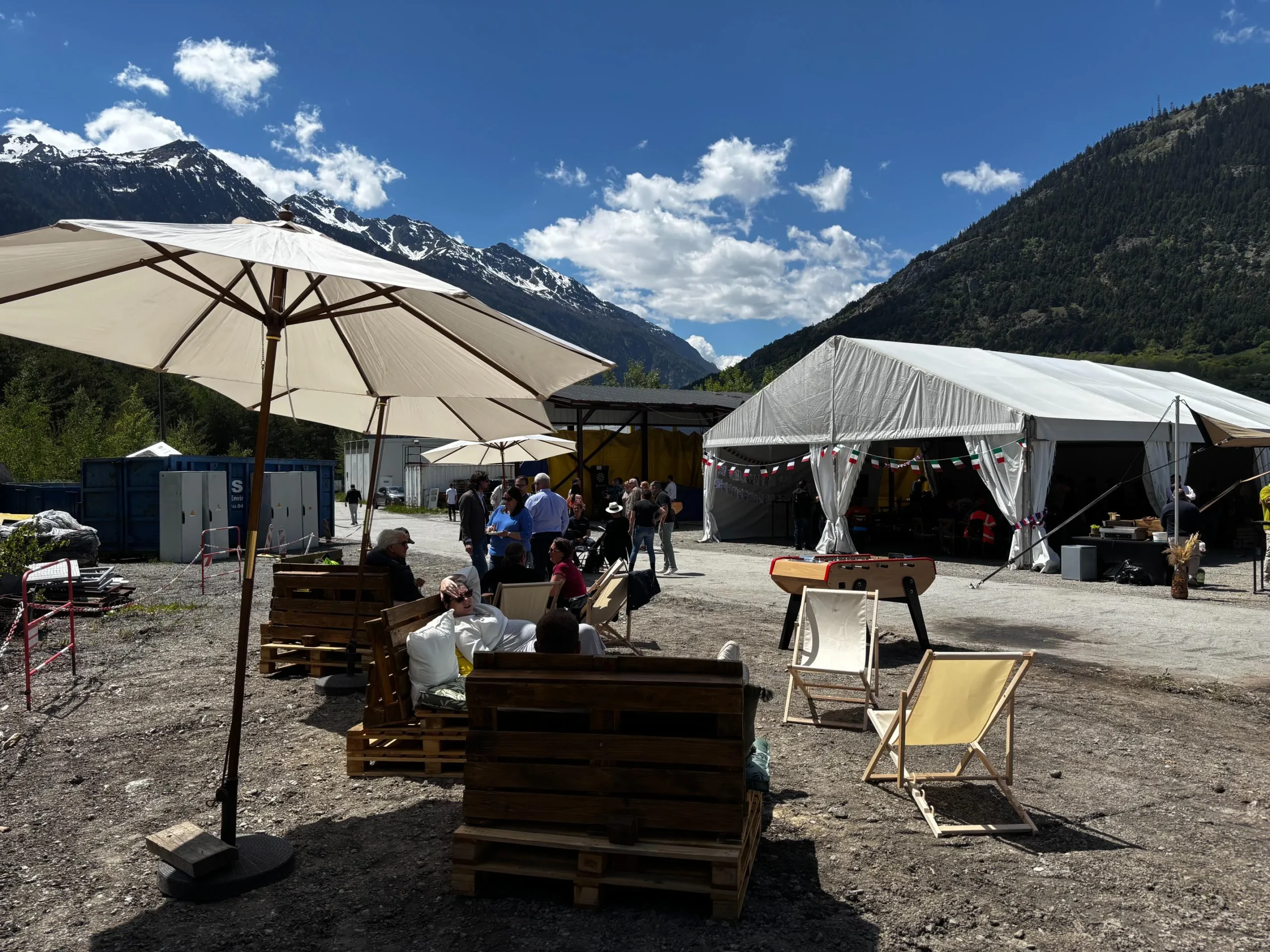 Garden Party d'entreprise — Organisation réception en plein air — INNOV'events Gap — INNOV'events