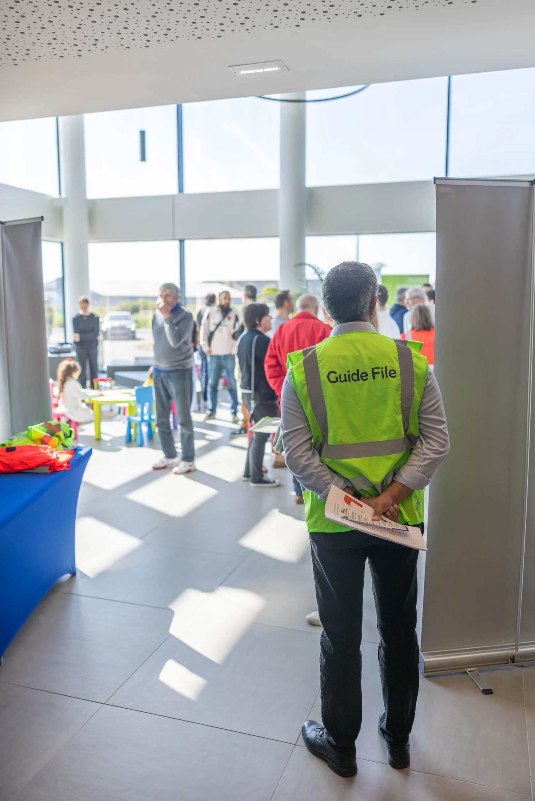 Signalétique et flux visiteurs portes ouvertes Angers Maine-et-Loire INNOV'events organisation d'événements