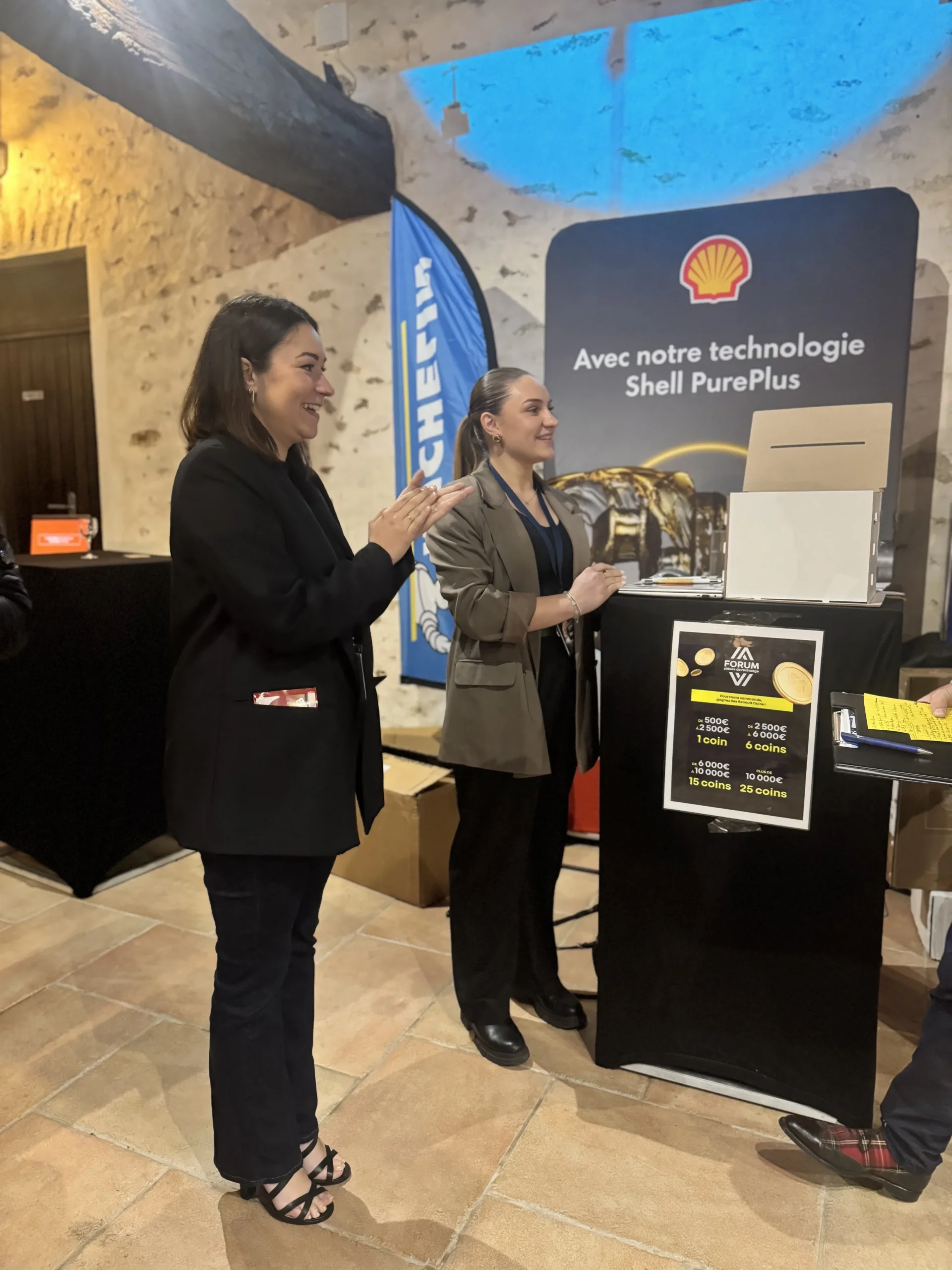 Animation jeu concours collecte leads stand salon Reims INNOV'events