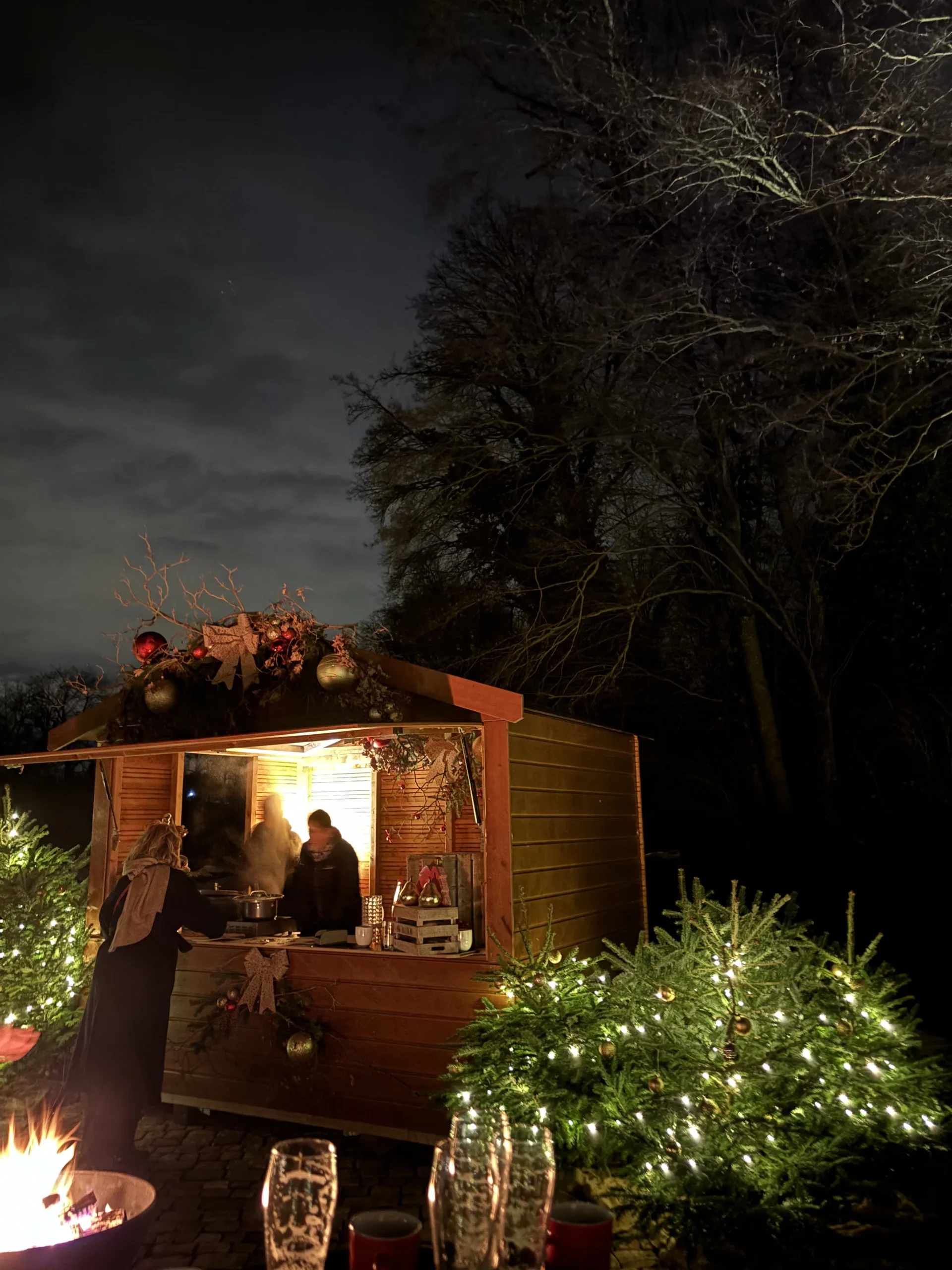 Lieu événementiel arbre de Noël Brest vue rade atlantique INNOV'events