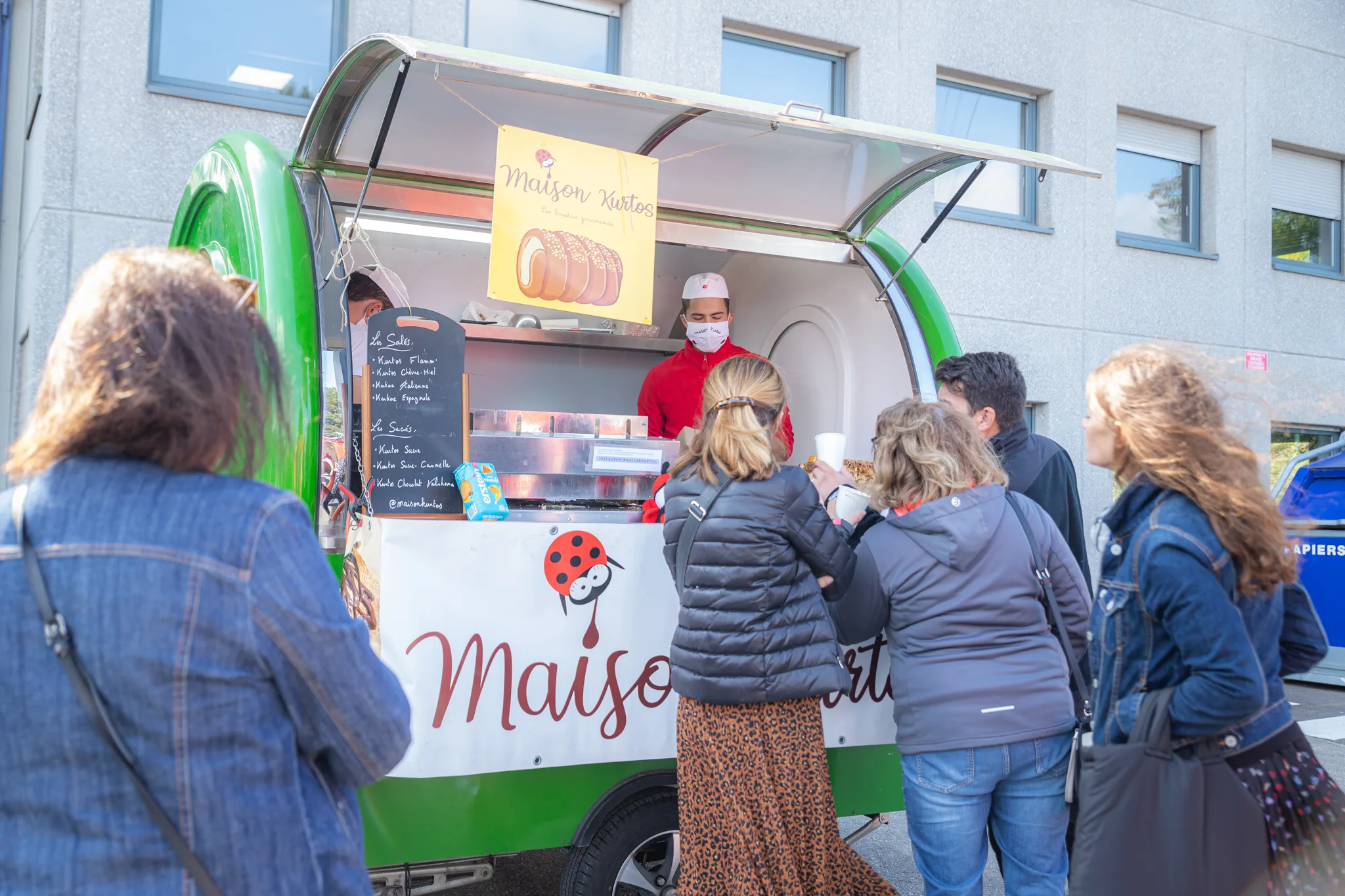Animation food truck d'entreprise à Gap — INNOV'events