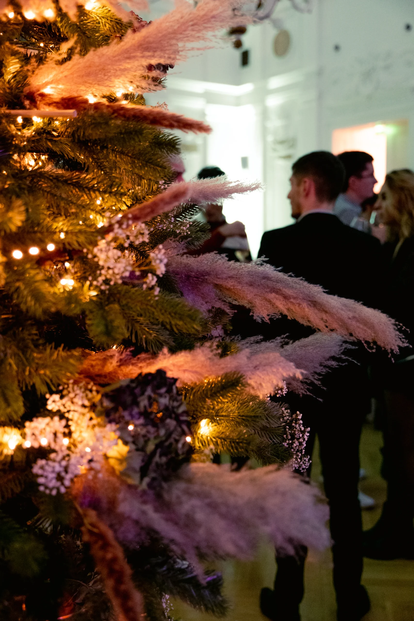 Arbre de Noël entreprise Poitiers soirée du personnel lumières INNOV'events