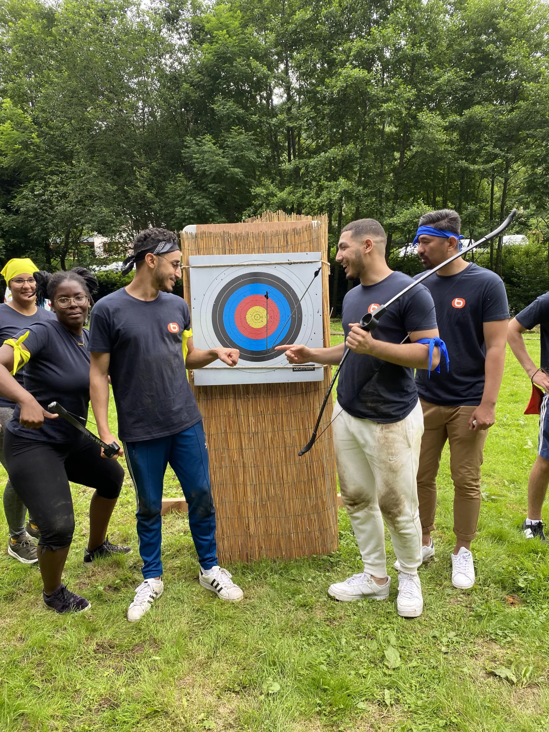Tir à l'arc d'entreprise à Versailles — INNOV'events