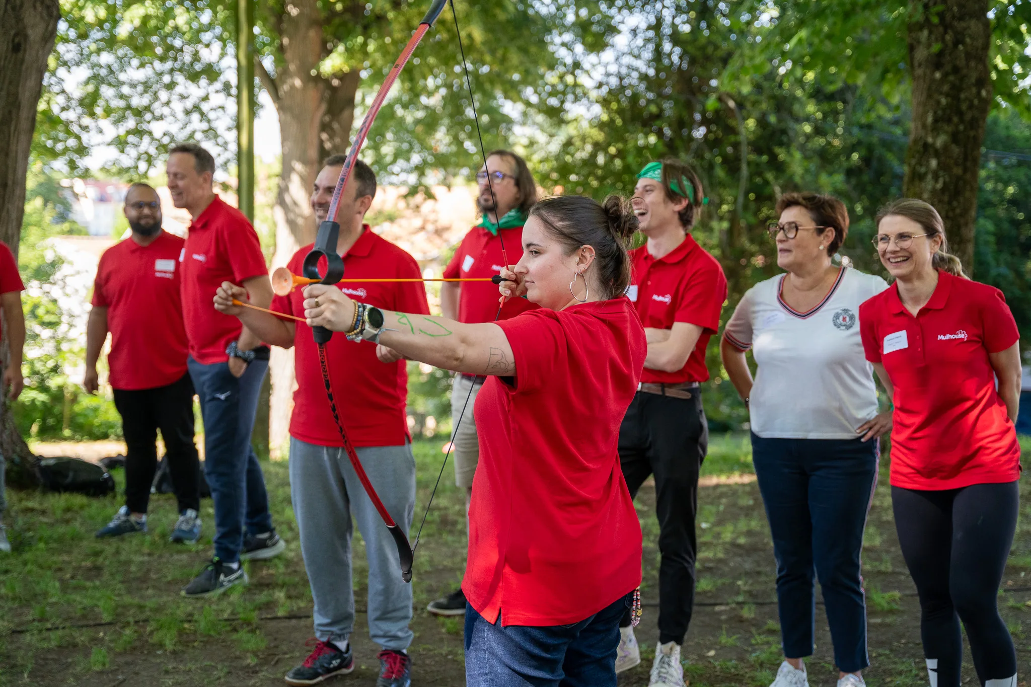 Tir à l'arc d'entreprise à Versailles — INNOV'events