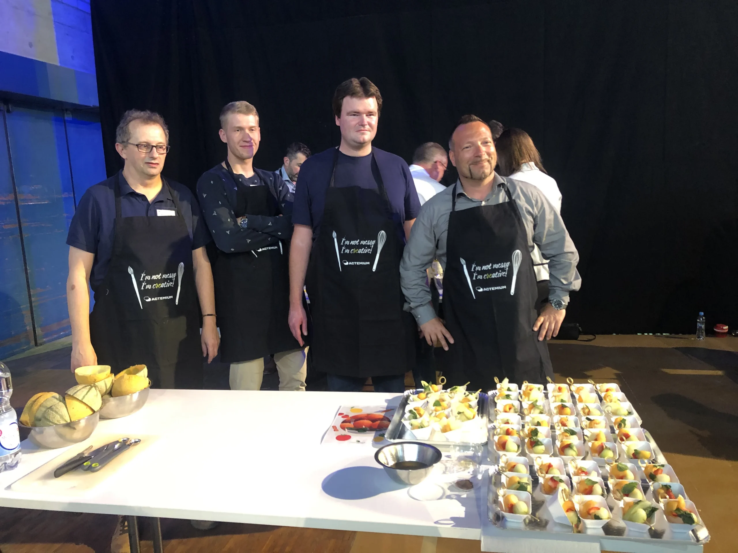 Cuisine moléculaire d'entreprise à Versailles — INNOV'events