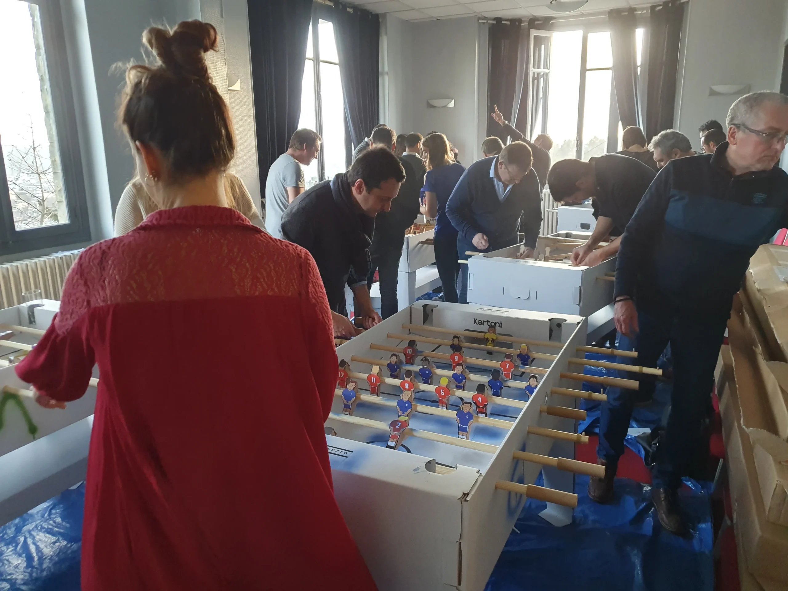 Atelier création de baby-foot d'entreprise à Chartres — INNOV'events