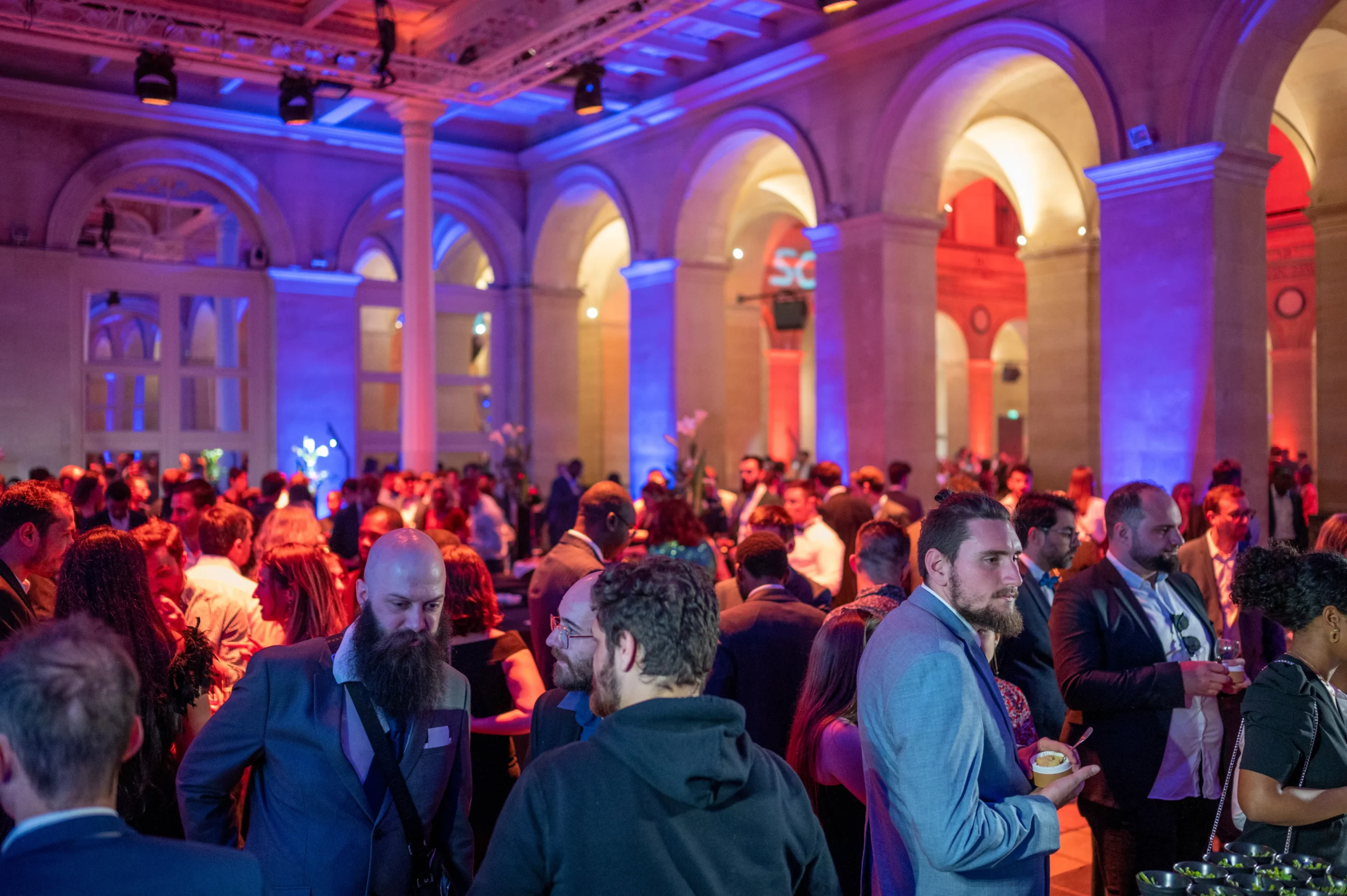 Scénographie événementielle entreprise Bordeaux soirée Darwin Écosystème INNOV'events