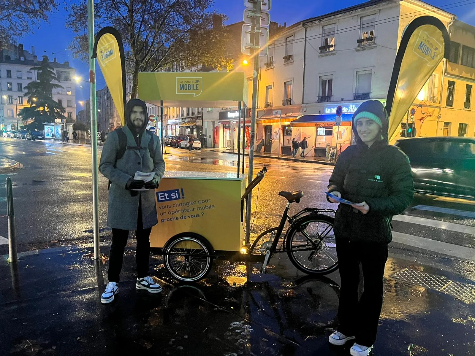 Opération de collecte leads street-marketing Metz quartier impérial INNOV'events