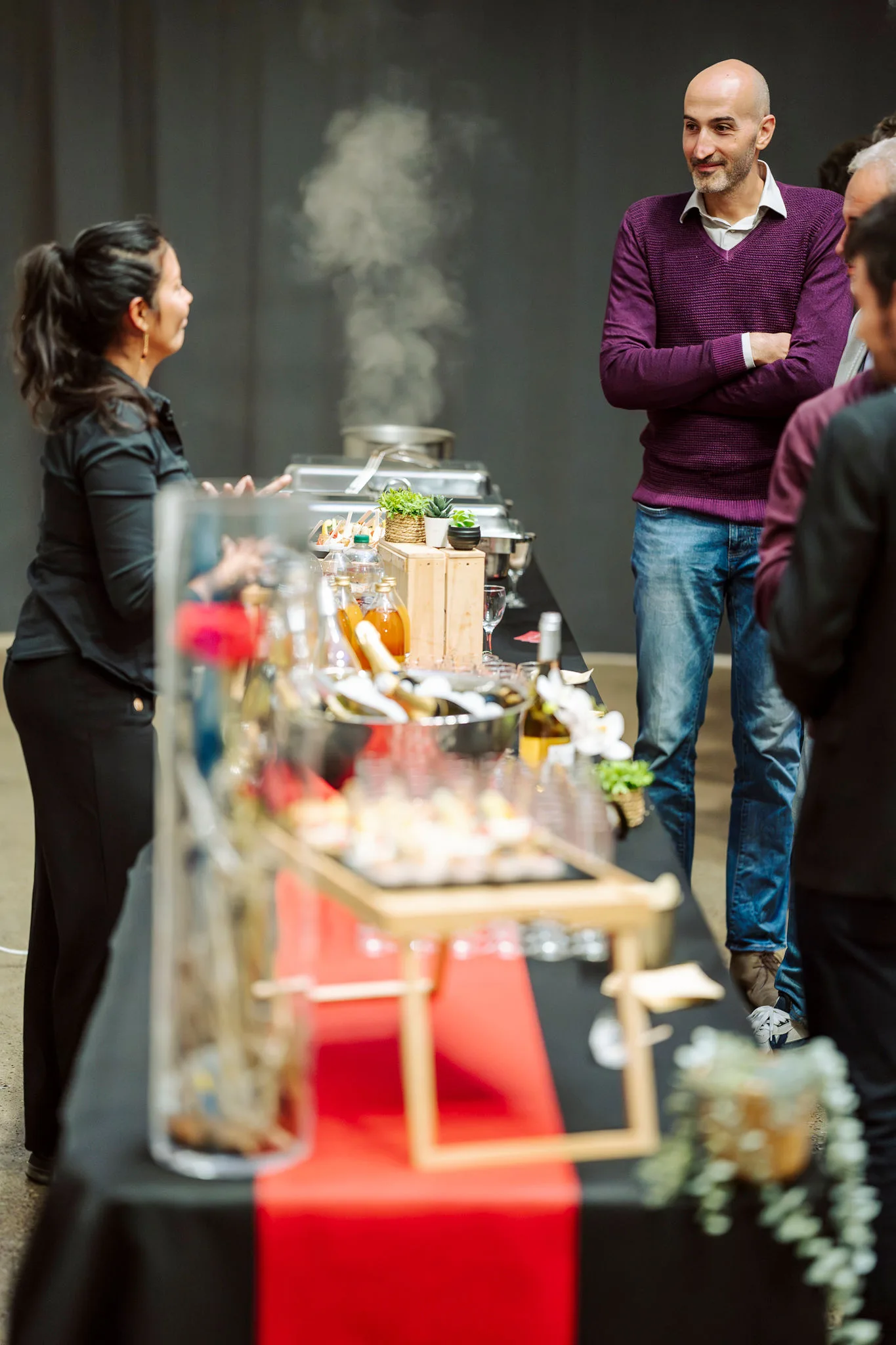 Déjeuner séminaire service traiteur événementiel Bourges INNOV'events
