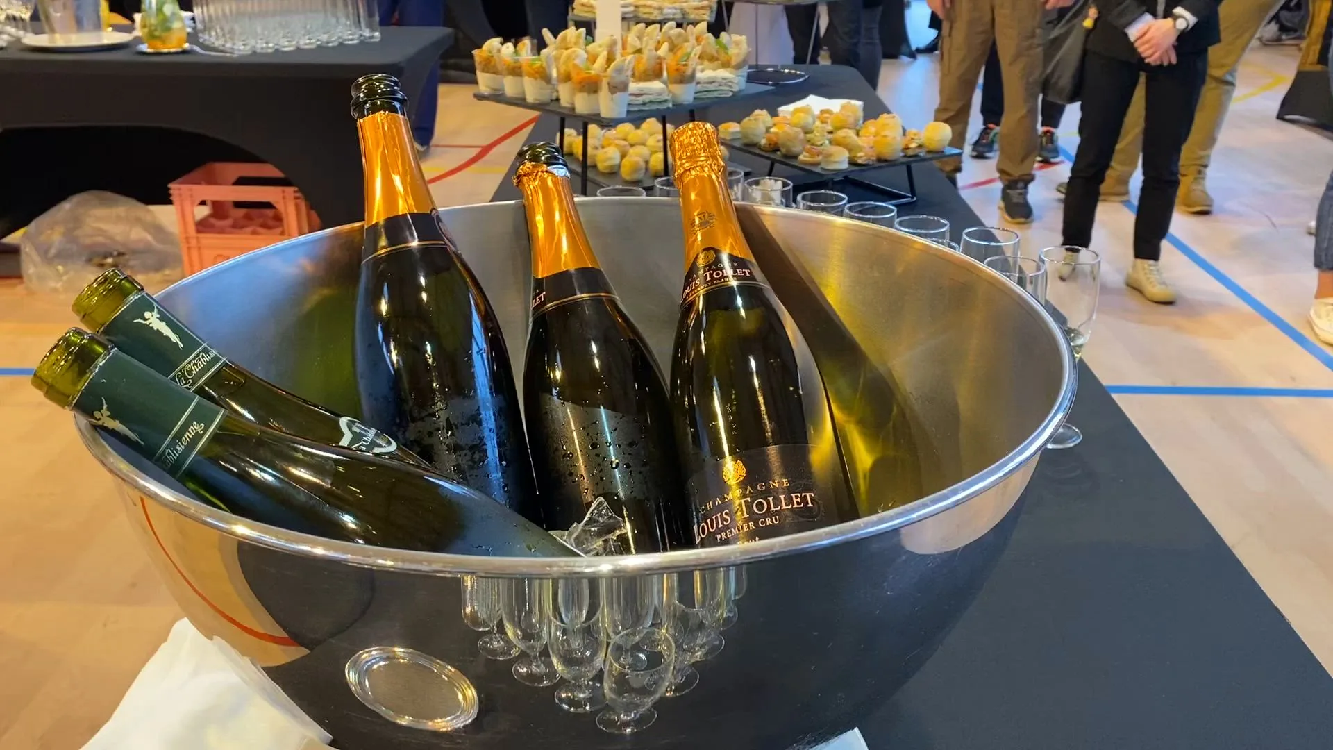 repas d'entreprise Pau buffet debout cocktail dînatoire INNOV'events