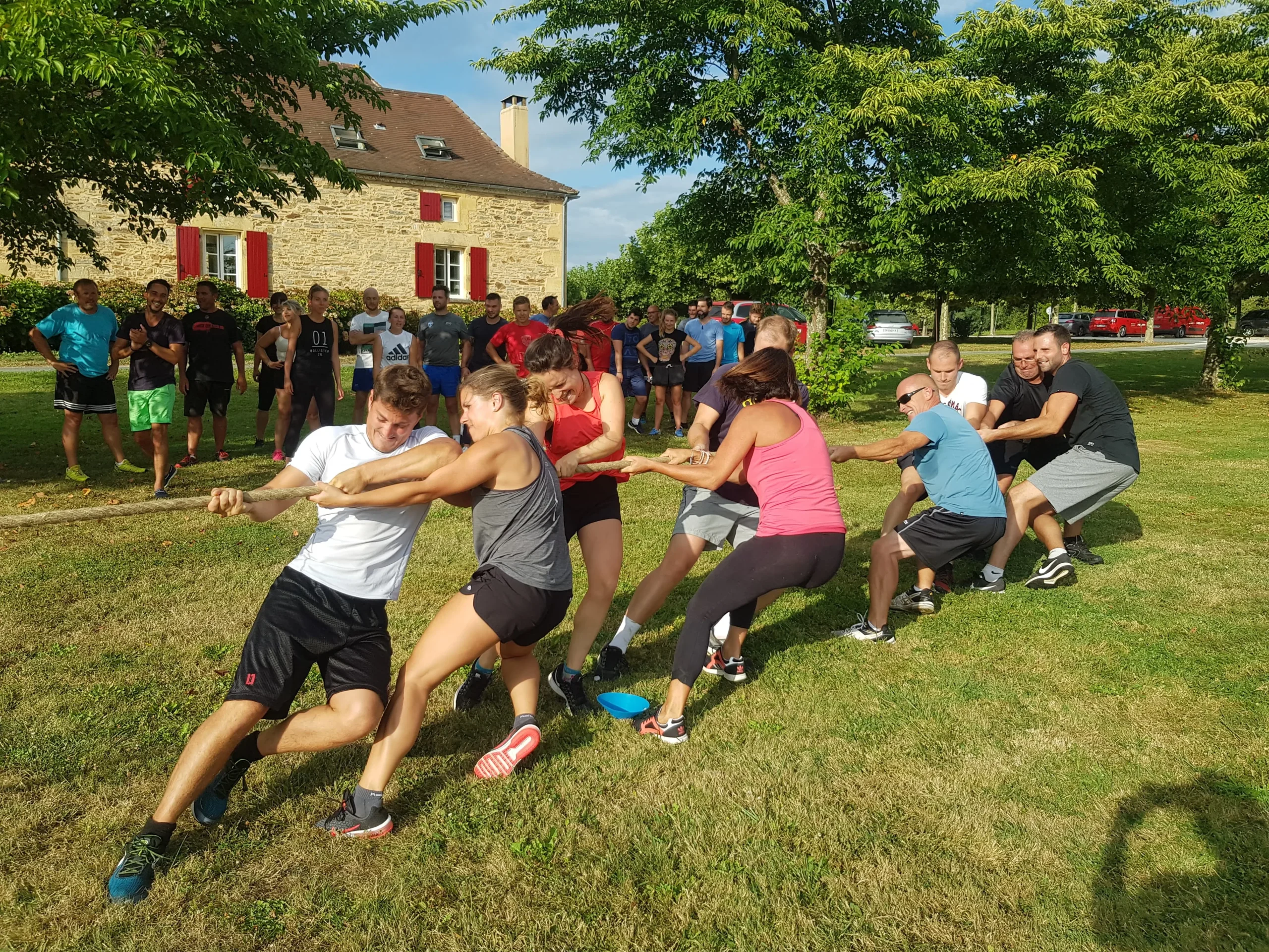 Team building entreprise Gap soirée repas convivial Domaine des Taillades INNOV'events
