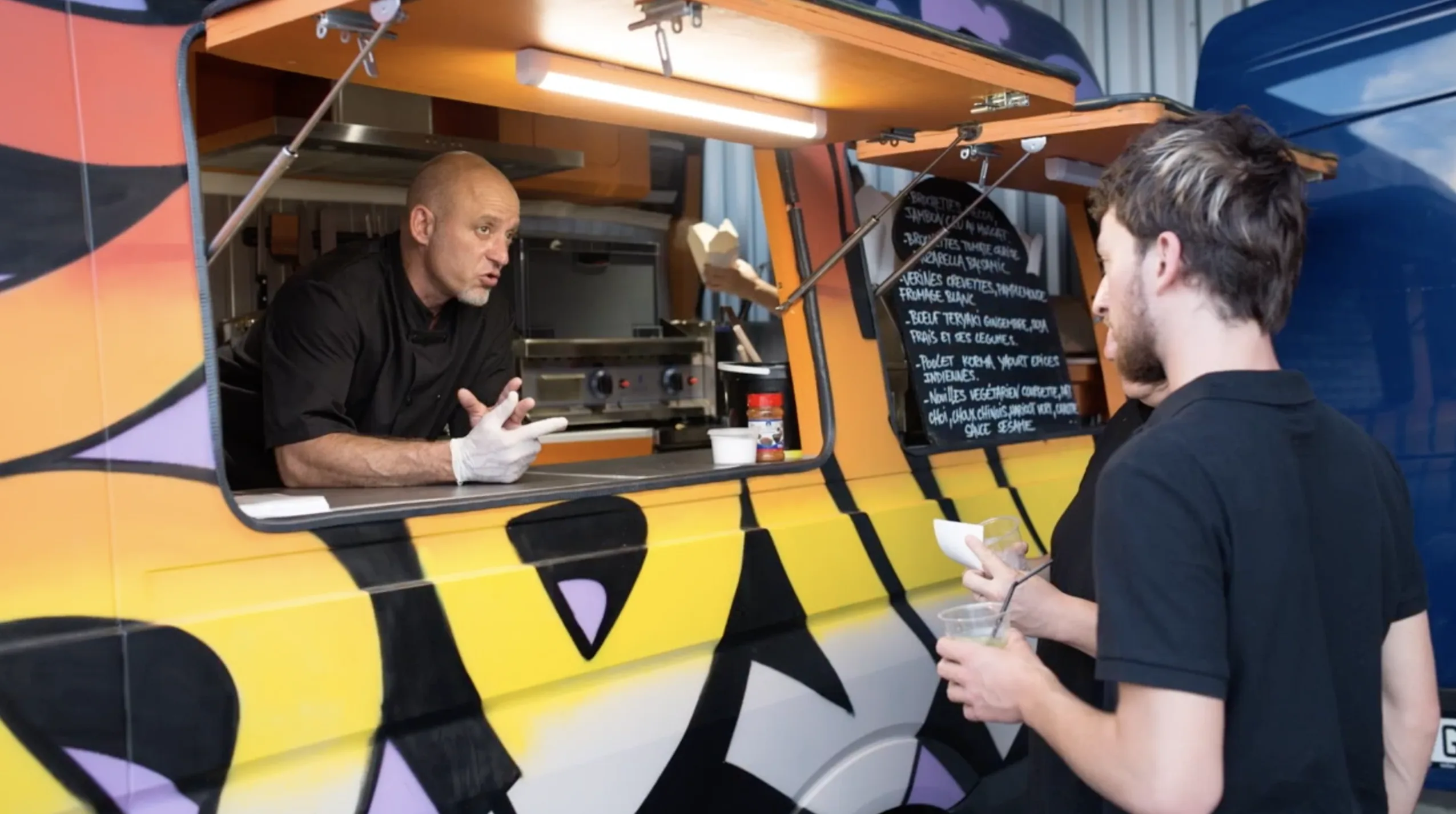 Animation food truck d'entreprise à Gap — INNOV'events