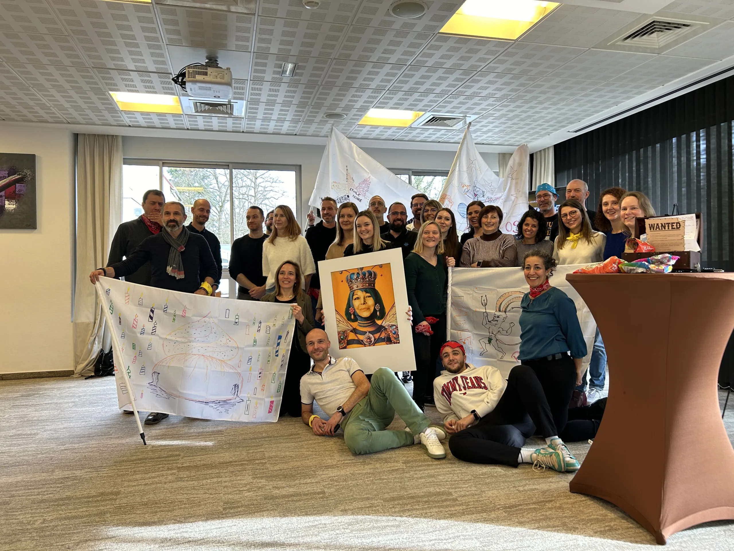 séminaire Rennes atelier sous-groupe tableau blanc hôtel centre-ville INNOV'events