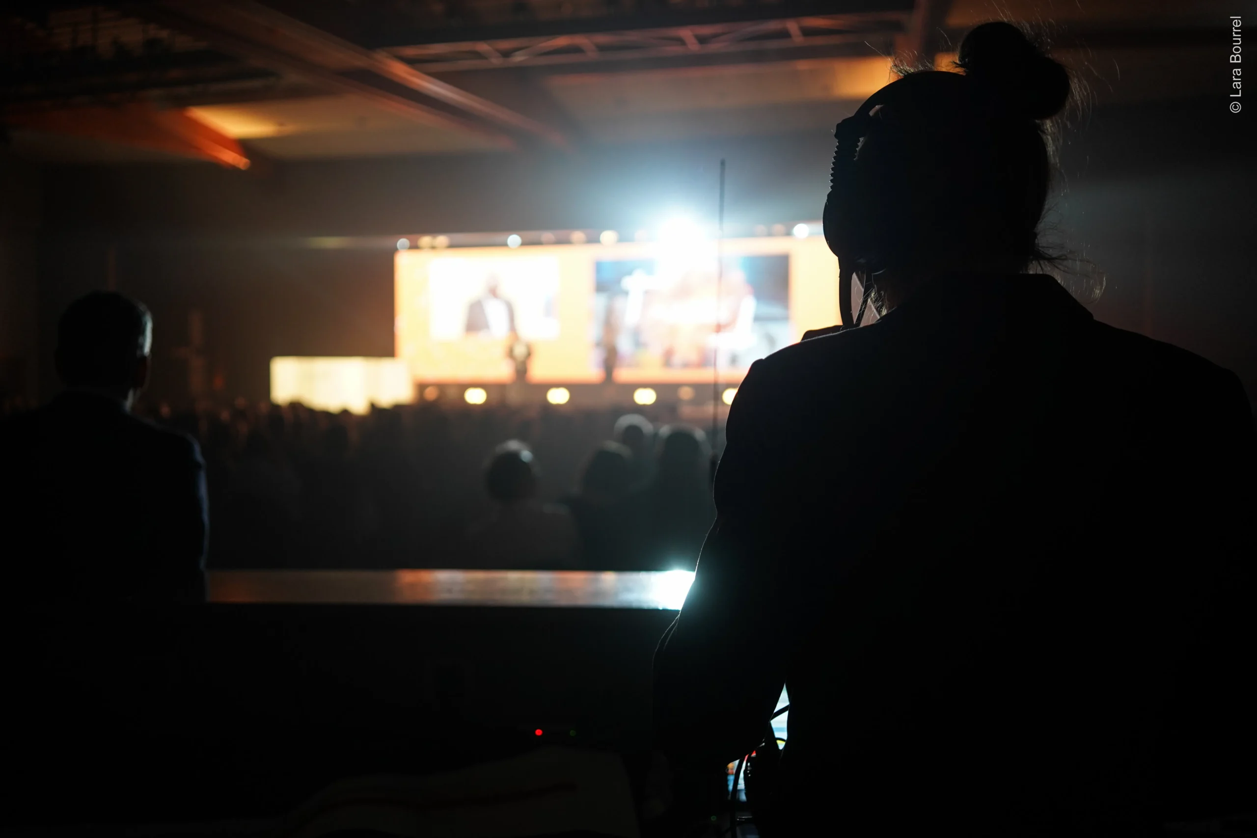 Scénographie lumière soirée gala prestation technique événementielle Besançon INNOV'events