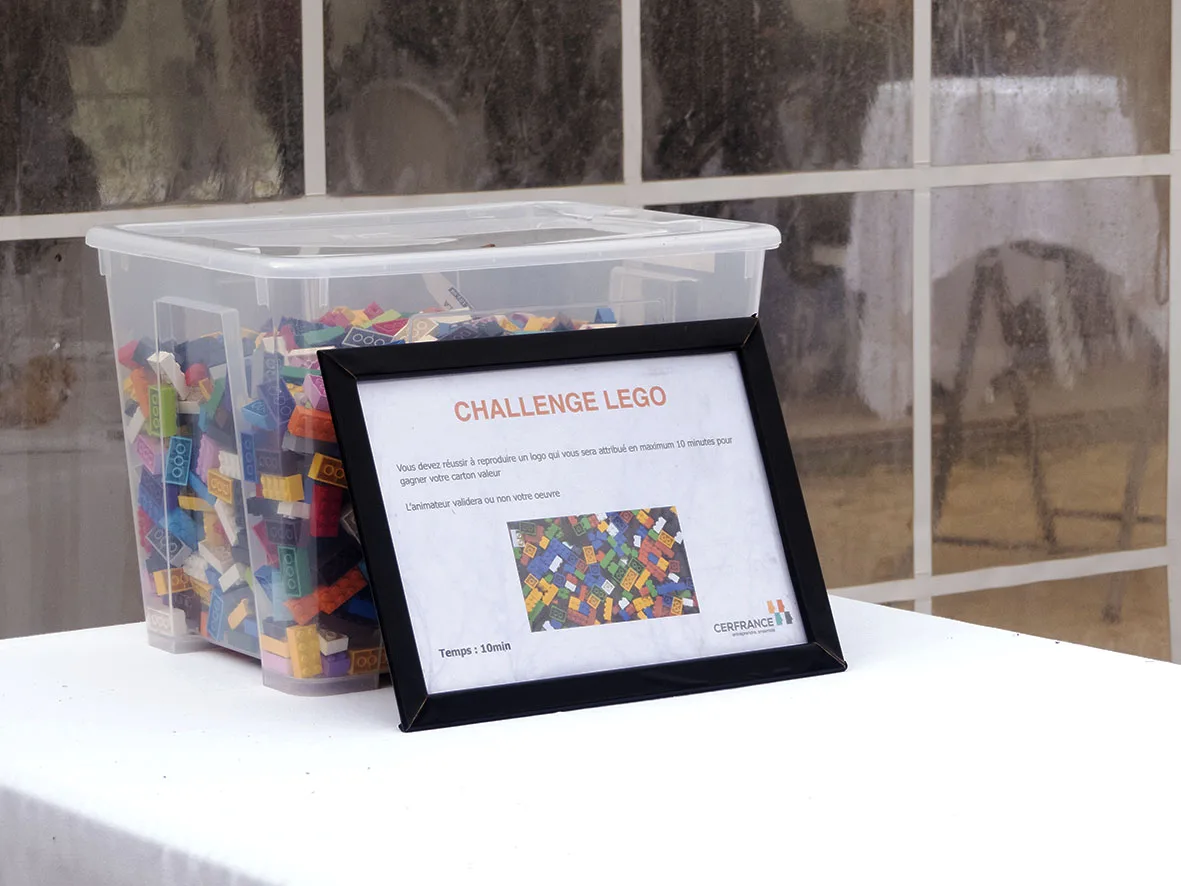 Challenge LEGO pour entreprises d'entreprise à Gap — INNOV'events