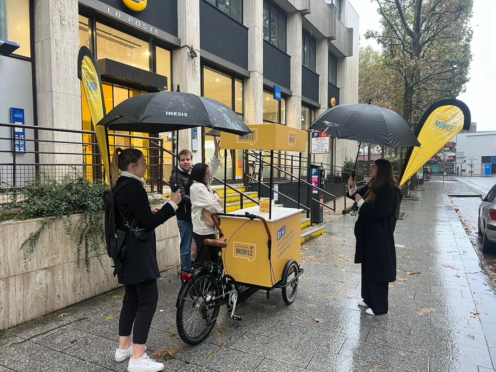 Animation rallye urbain opération street-marketing Le Mans INNOV'events