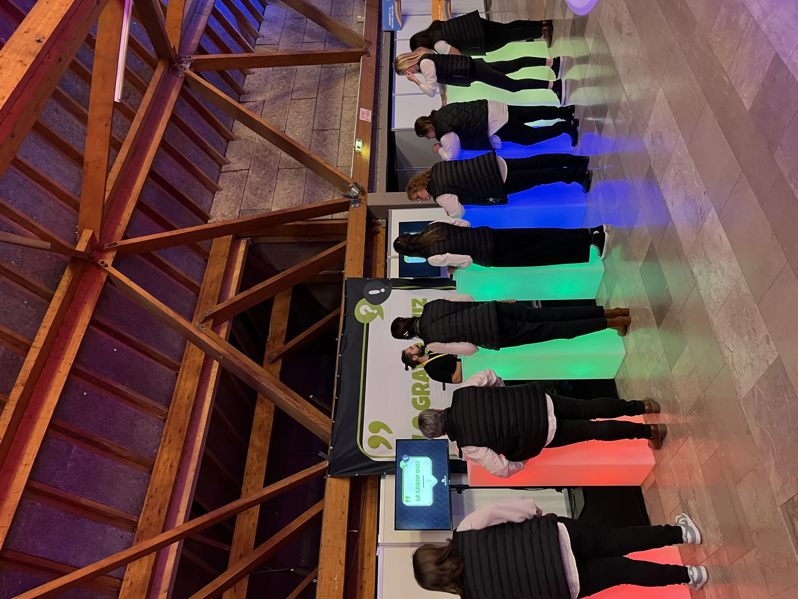 Jeu concours Besançon stand salon professionnel tablettes interactives INNOV'events