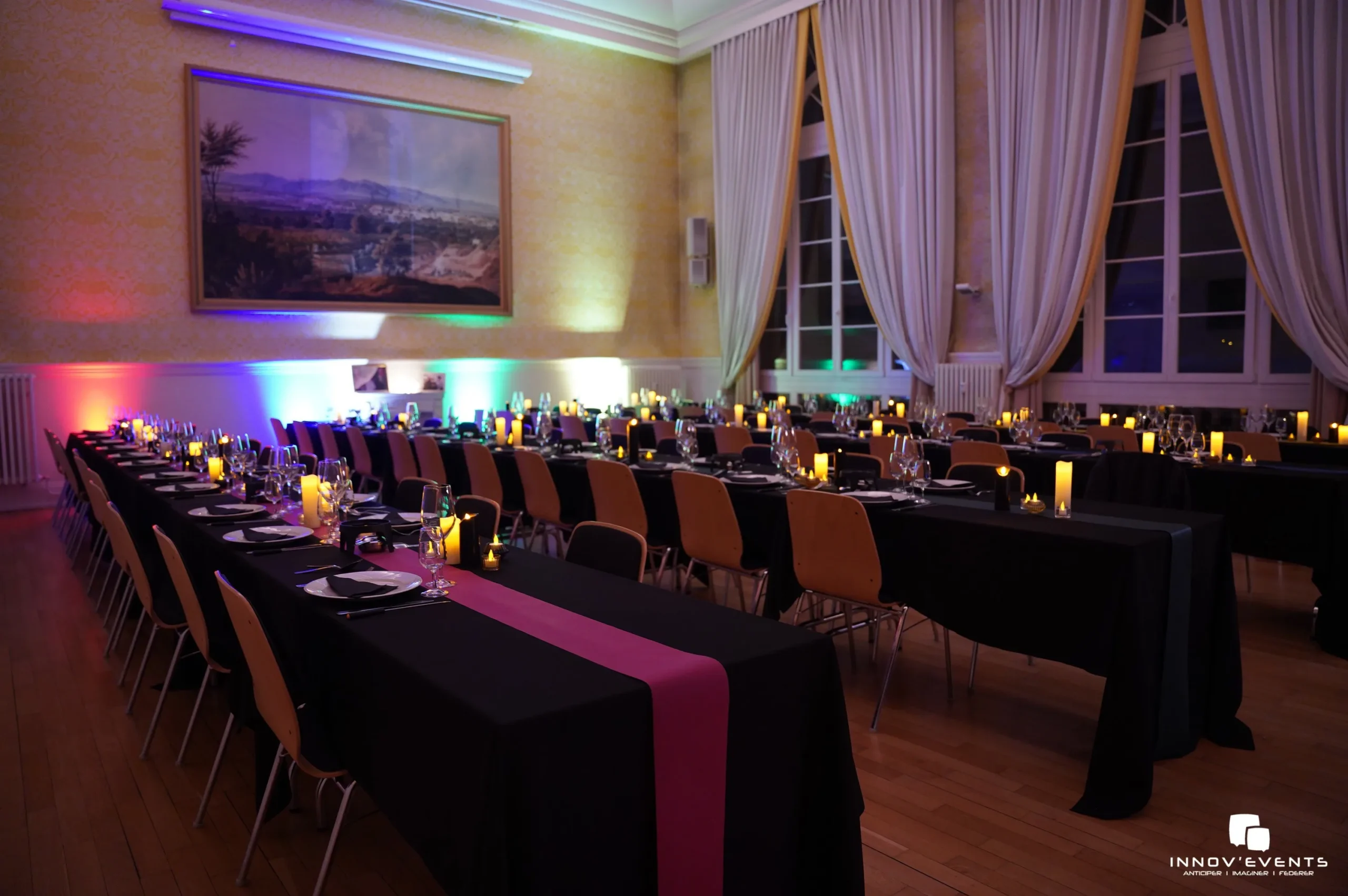 Scénographie thématique complète décoration événementielle Poitiers INNOV'events