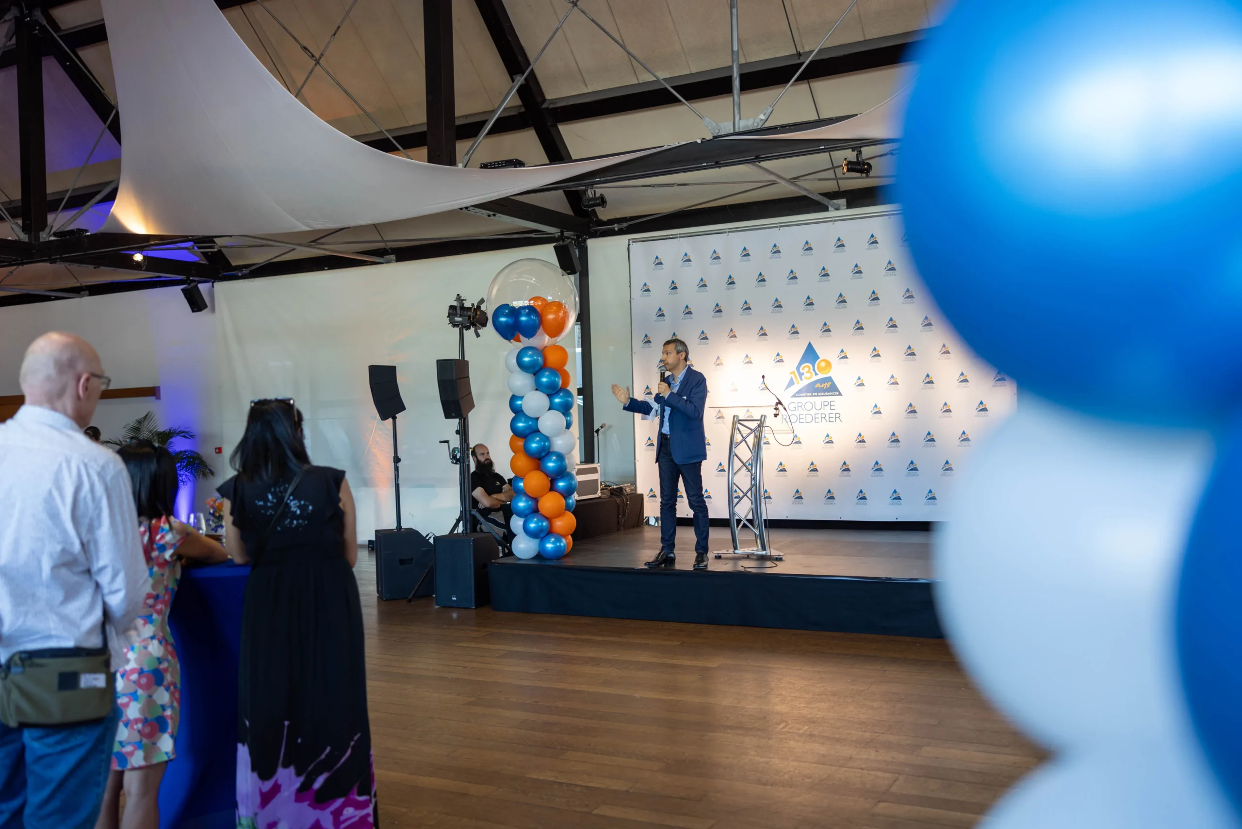 Scénographie entreprise Le Mans espaces Palais des Congrès installation déco INNOV'events