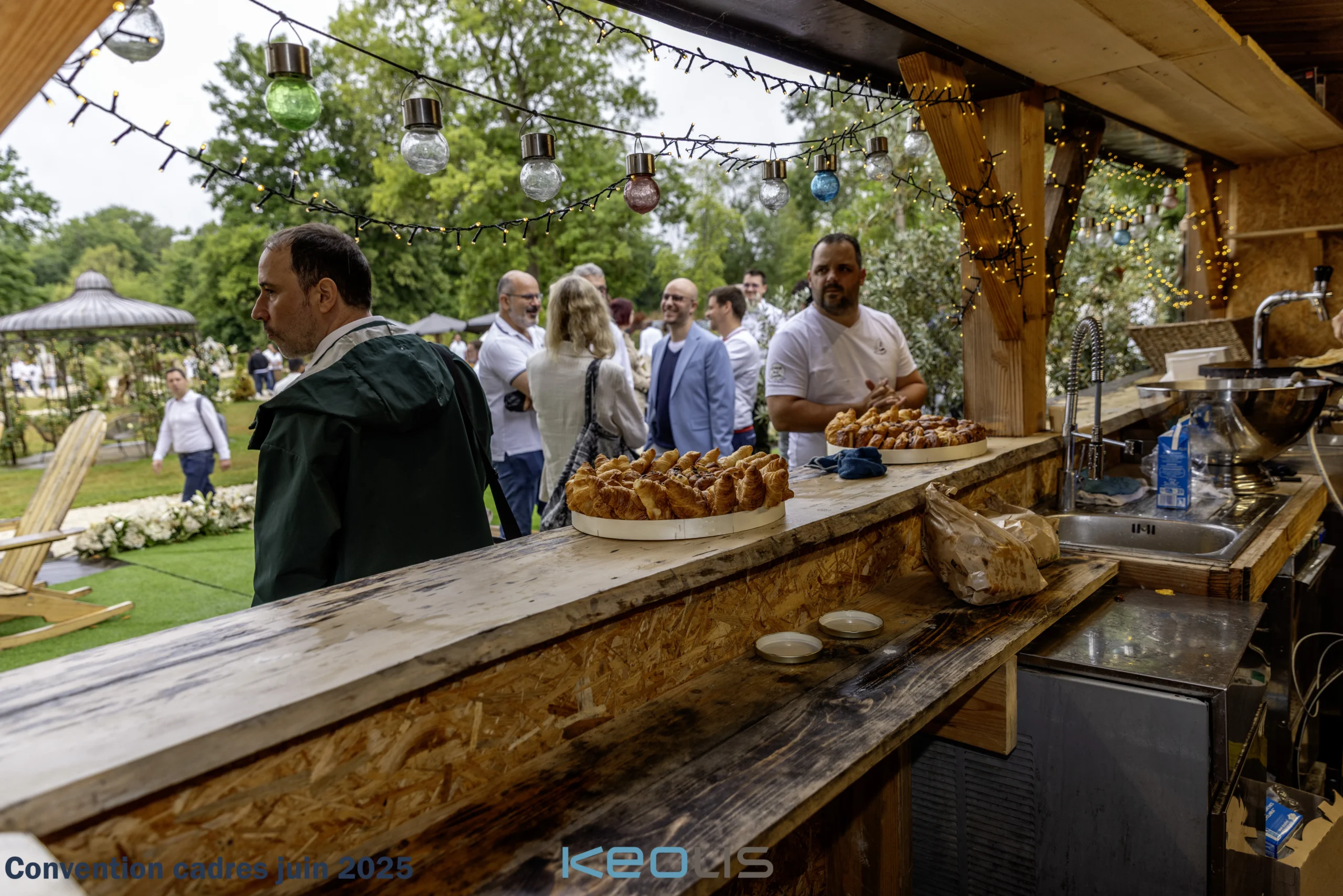 Garden party grande jauge Lille chapiteau animations collaborateurs INNOV'events