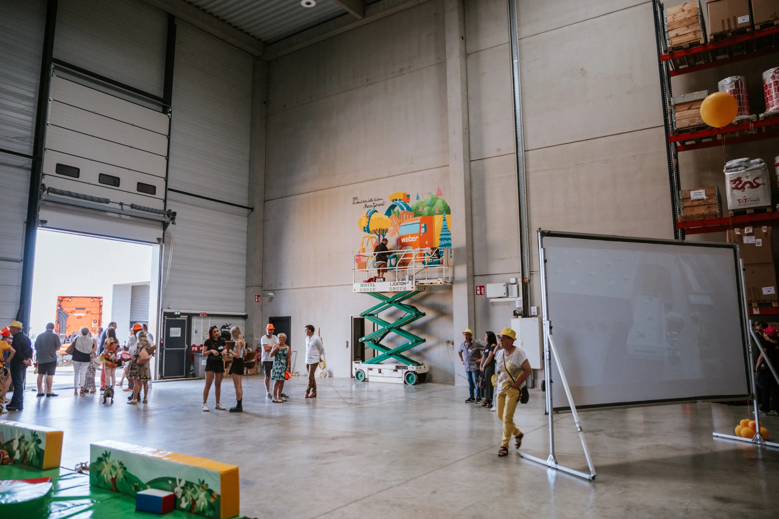 Journée grand public portes ouvertes Angers hall d'accueil visiteurs INNOV'events