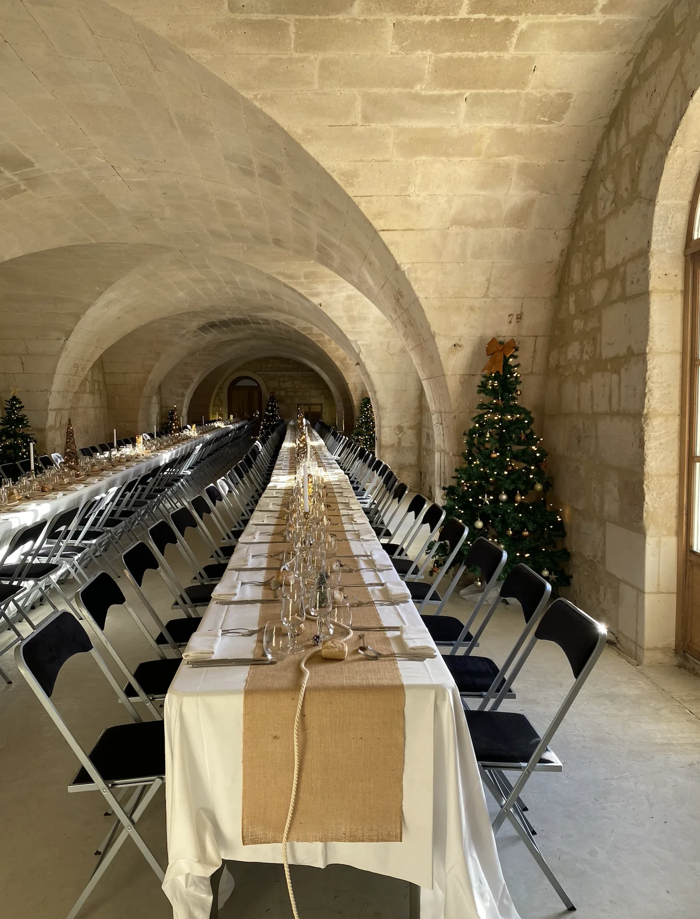 Cocktail dînatoire Angers jardin château vignes Maine-et-Loire INNOV'events