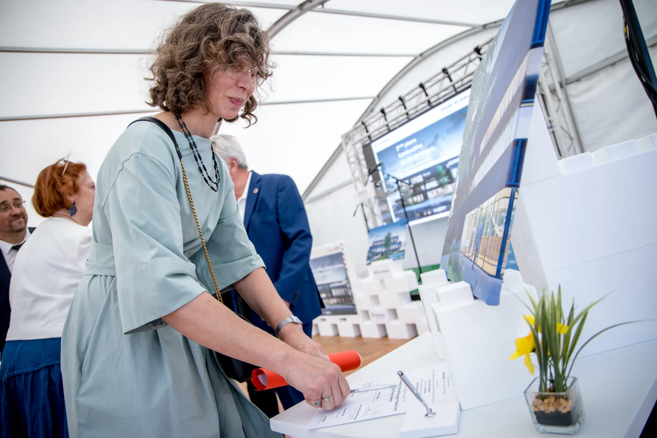 Lieu événementiel portes ouvertes d'entreprise Rennes vue quartier EuroRennes INNOV'events