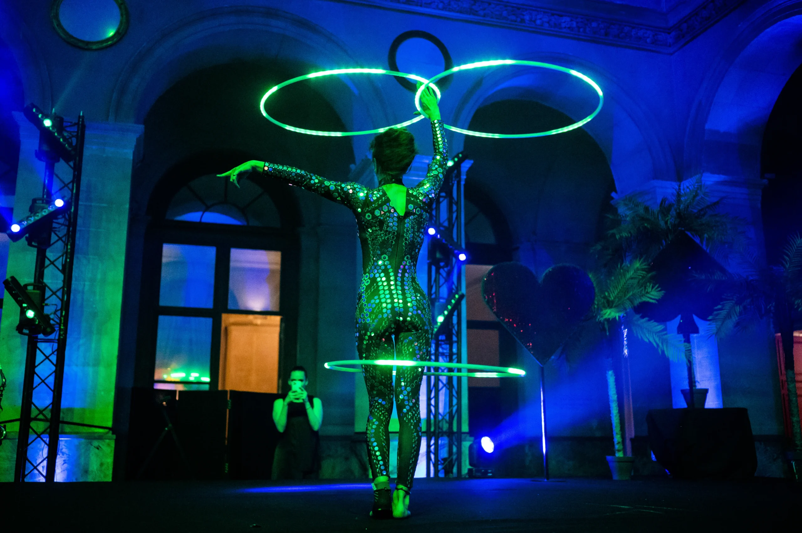 Grand show en salle spectacle entreprise Le Mans scène convention INNOV'events
