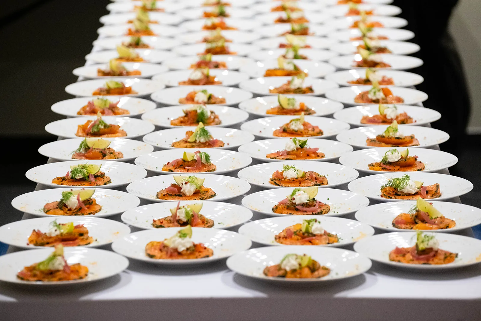 Dîner de gala assis traiteur événementiel Colmar INNOV'events