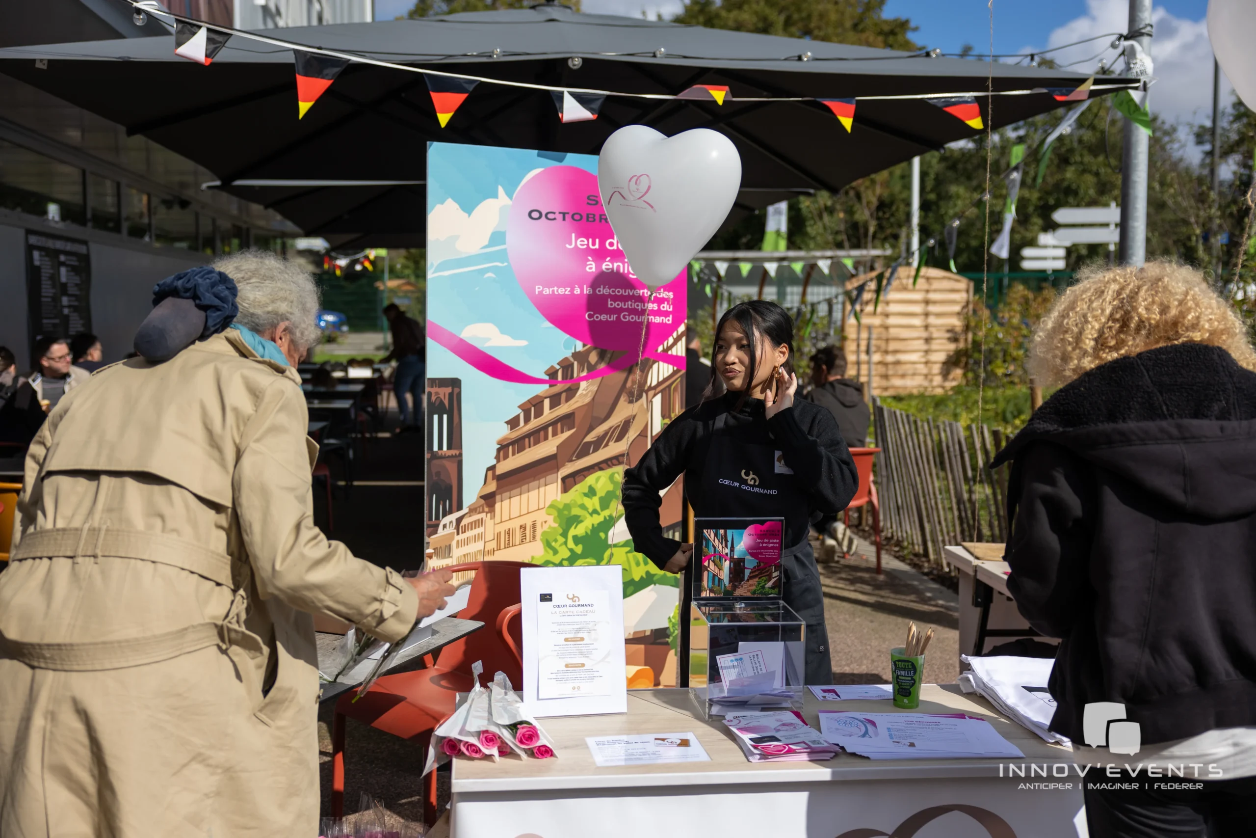 Micro-activation CODIR opération de street-marketing Le Mans INNOV'events
