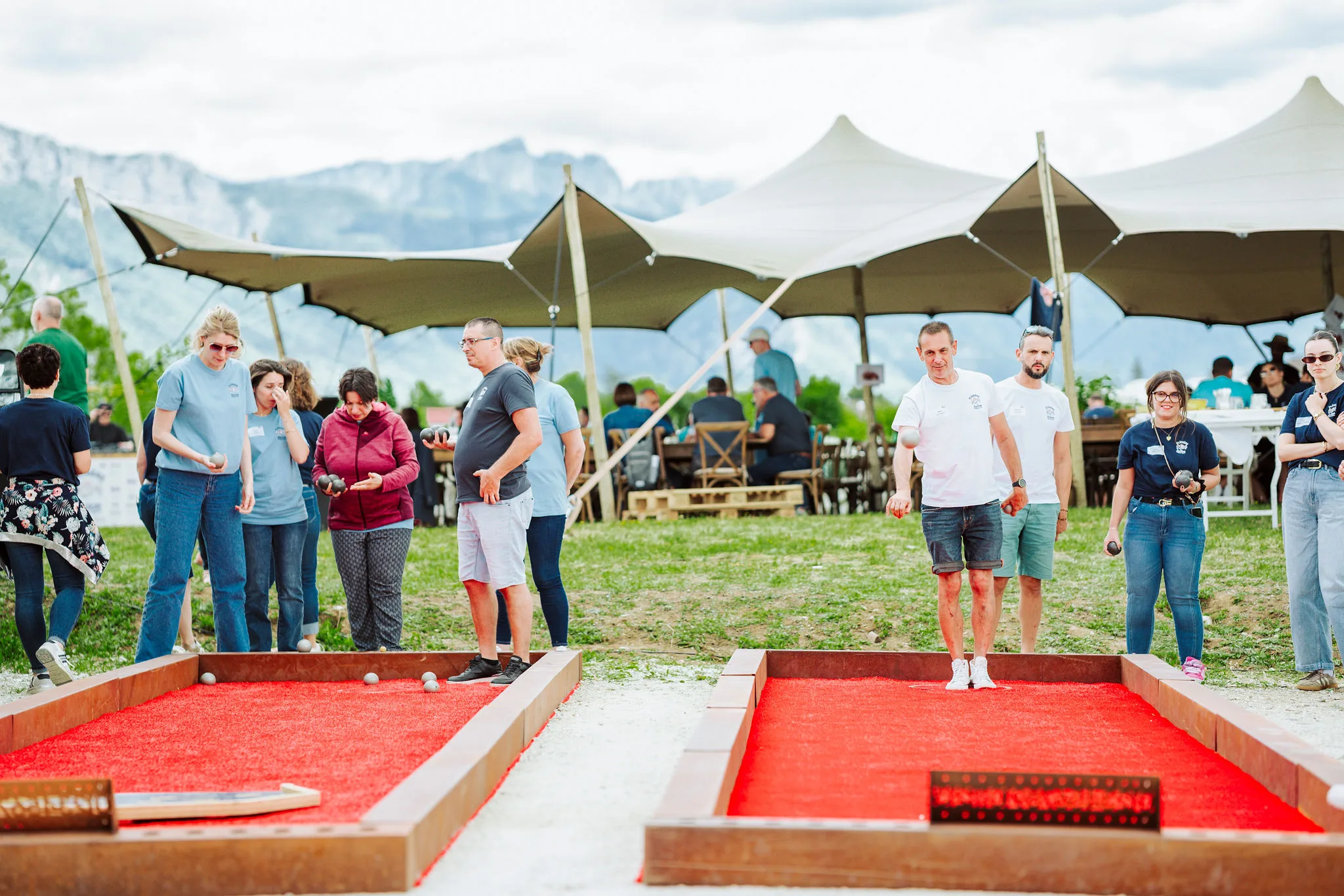 Jeux géants entreprise d'entreprise à Gap — INNOV'events