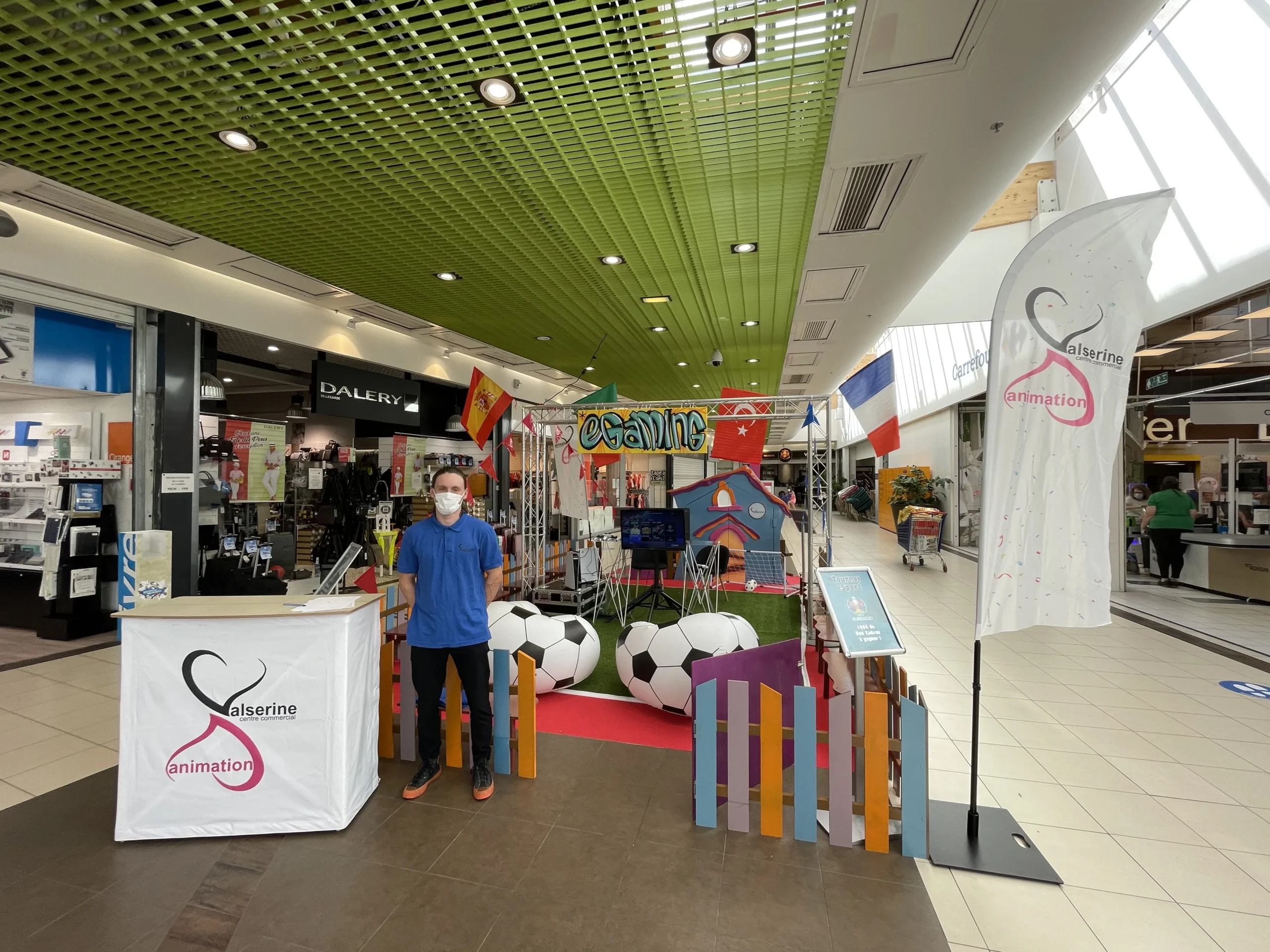 Activation terrain incentive animation commerciale Le Mans INNOV'events
