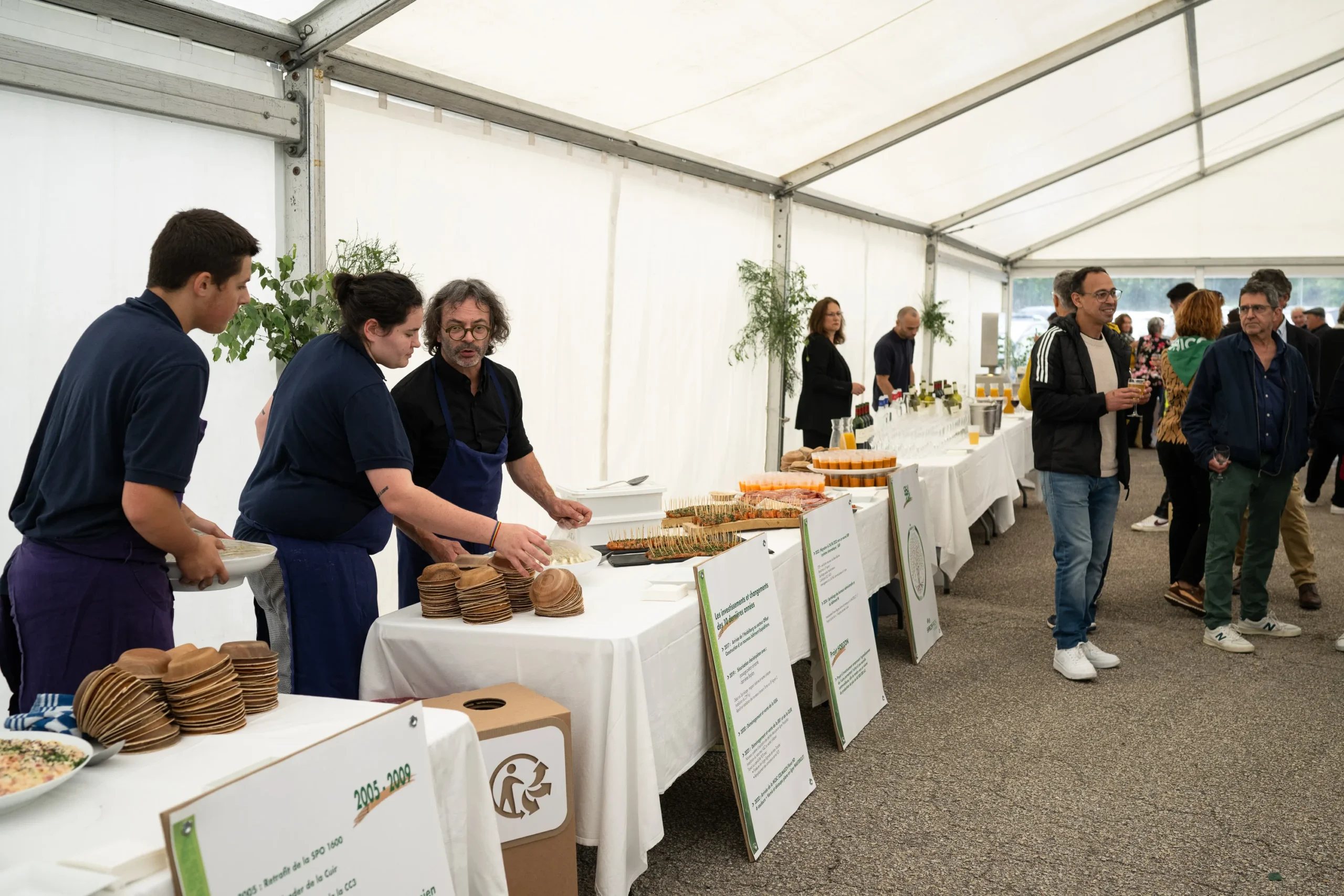 Événement entreprise Pau Palais Beaumont parc groupe réunion plein air INNOV'events