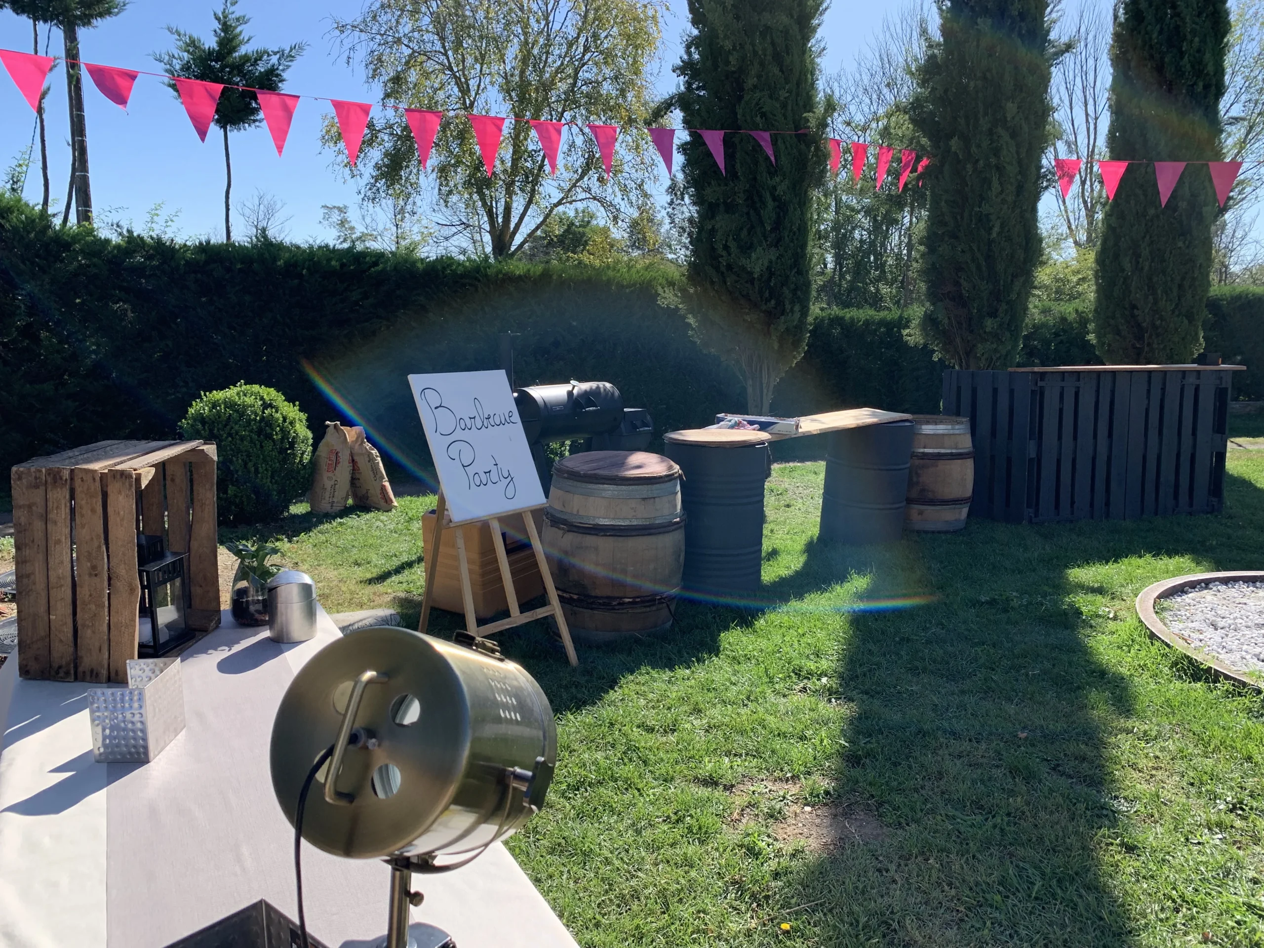 Garden party résidentielle garden party entreprise Angers domaine ligérien INNOV'events