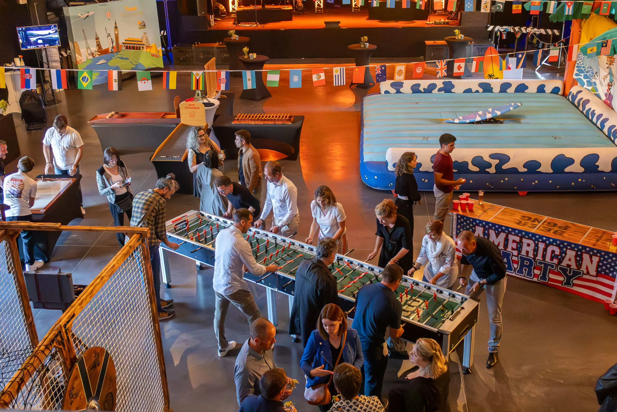Soirée d'entreprise Le Mans tablées prestige abbaye de l'Épau voûtes cistérciennes INNOV'events