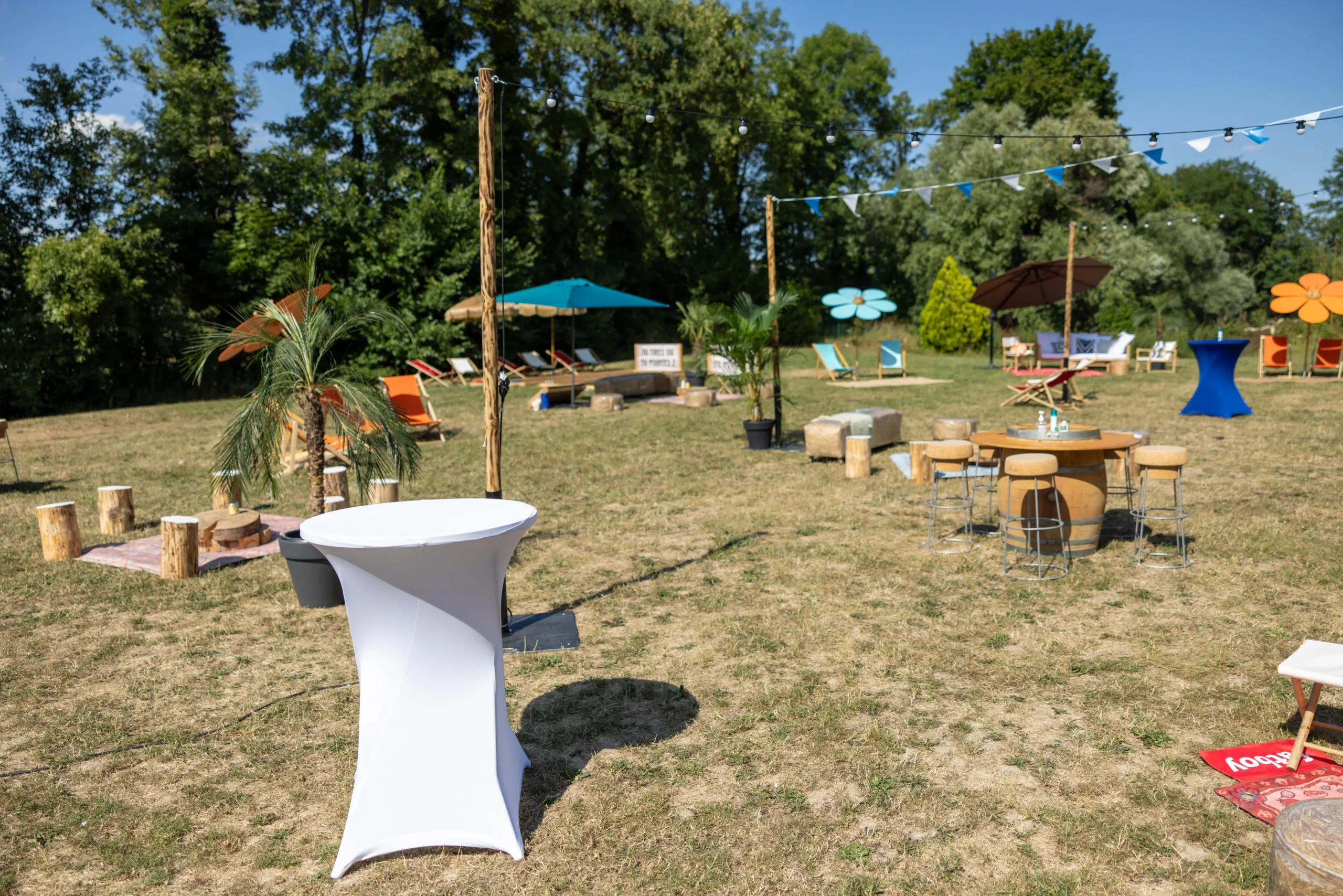 Garden Party d'entreprise — Organisation réception en plein air — INNOV'events Paris — INNOV'events