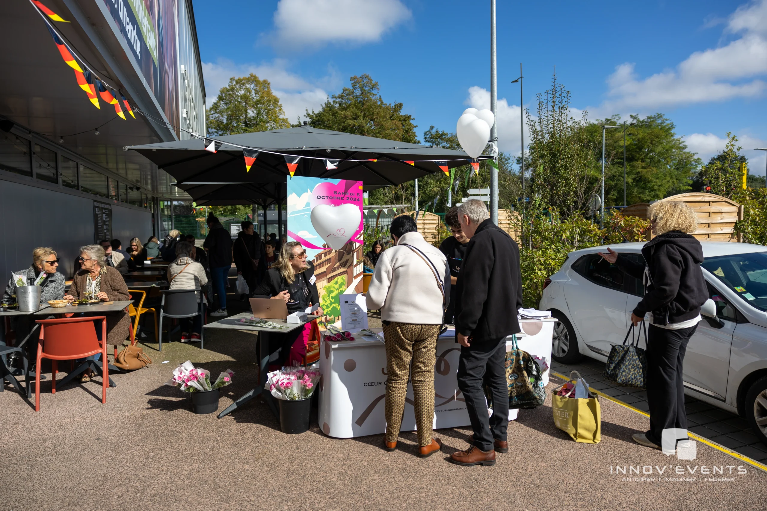 Lieu événementiel animation commerciale Laval vue Vieux-Château historique INNOV'events