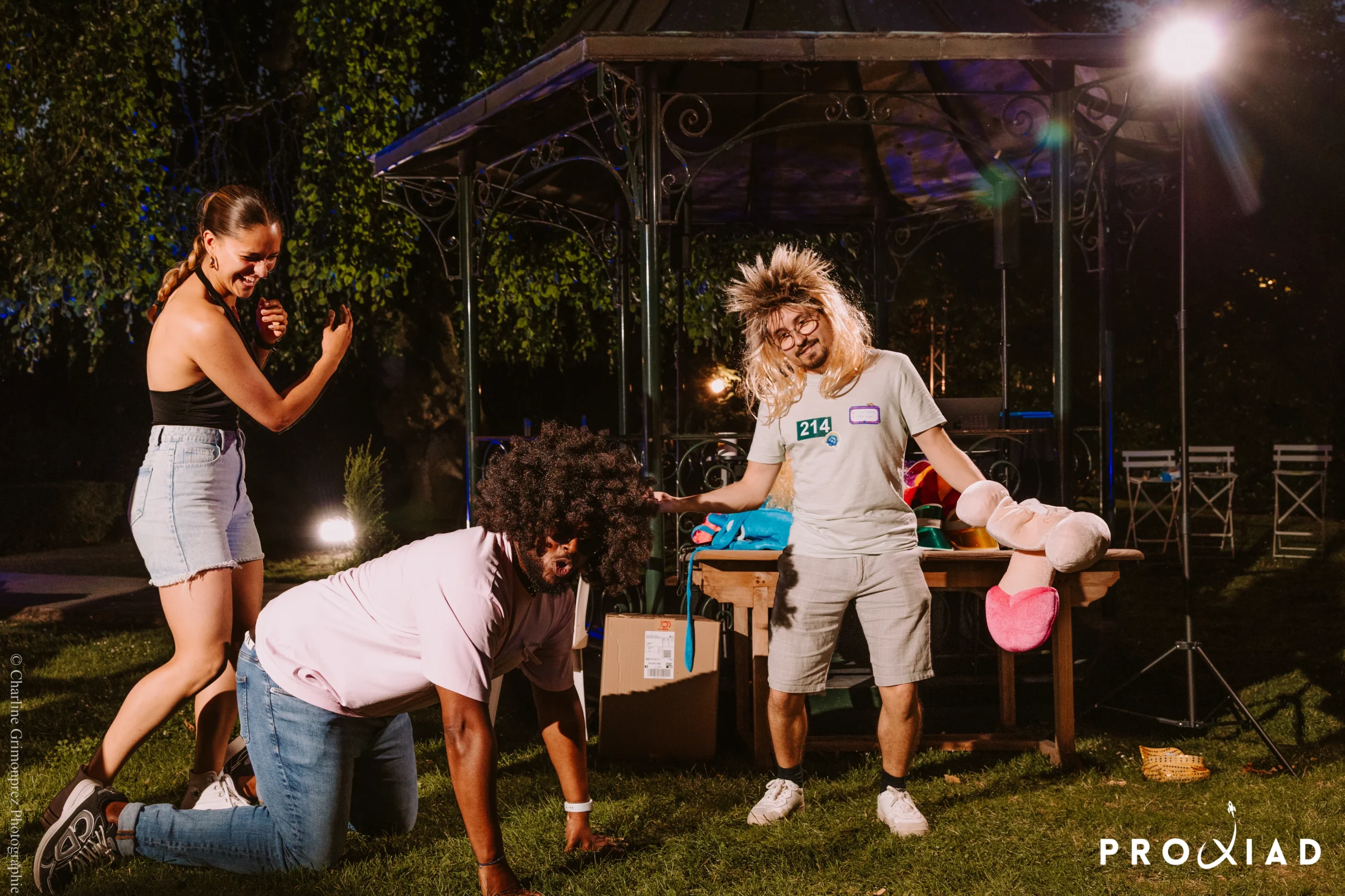 Théâtre d'improvisation d'entreprise à Évry — INNOV'events