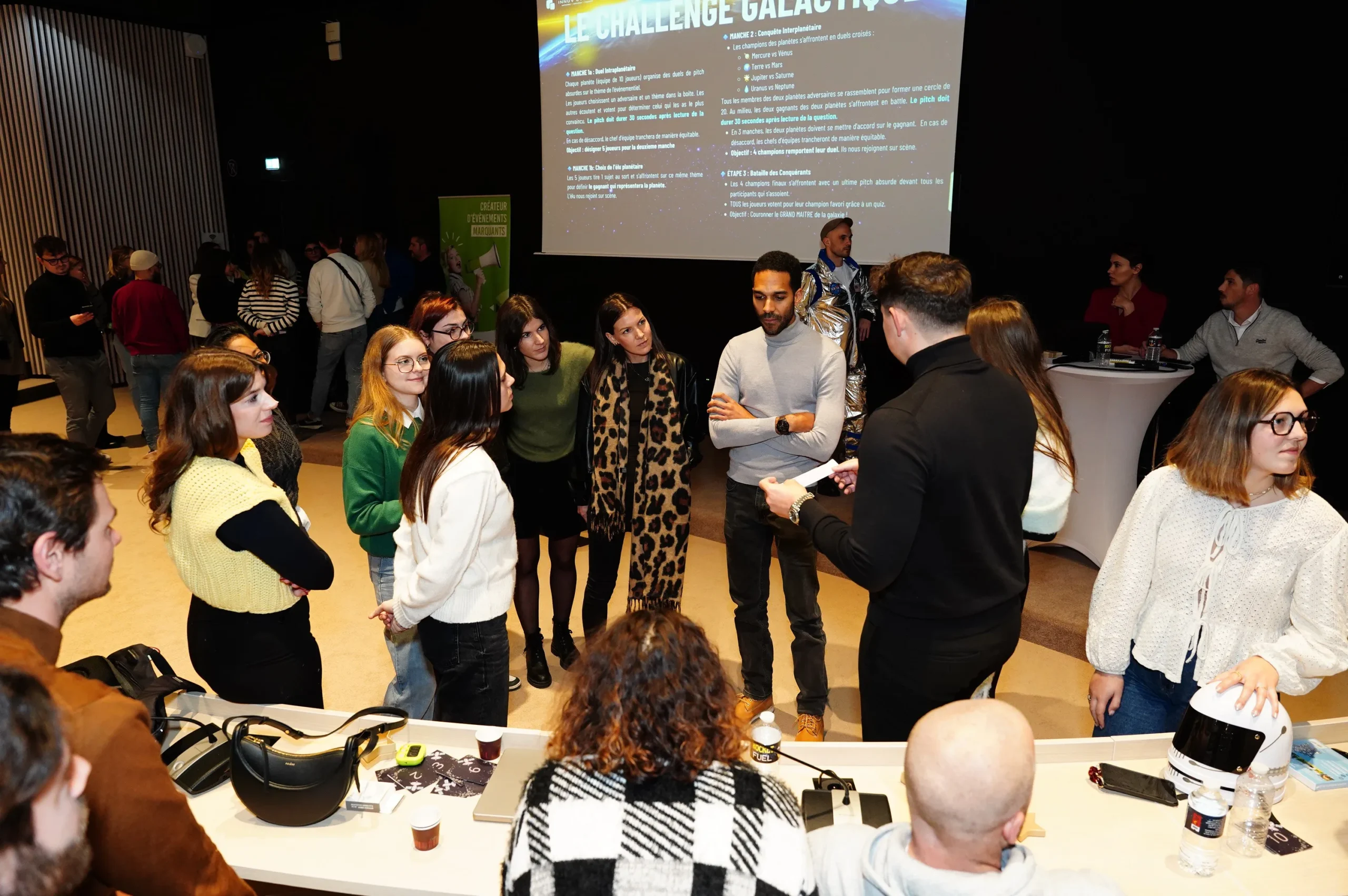 Convention entreprise Angers ateliers en sous-groupes tables rondes INNOV'events