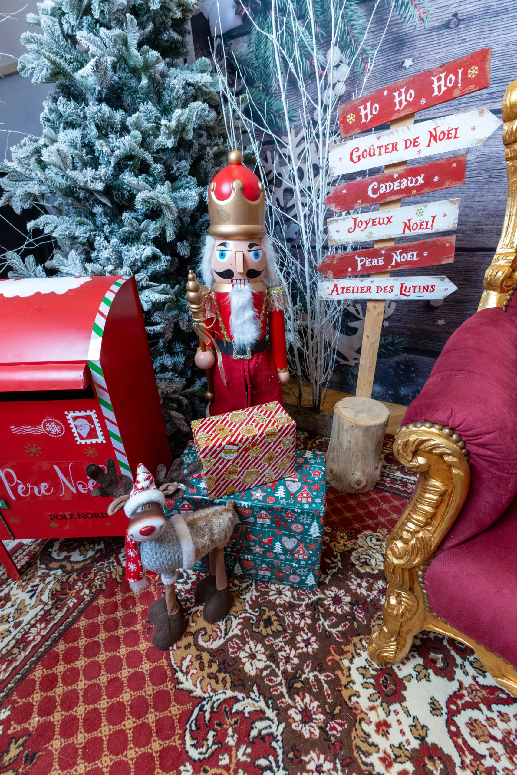 Animation jeux géants fête de Noël pour enfants Mulhouse extérieur INNOV'events