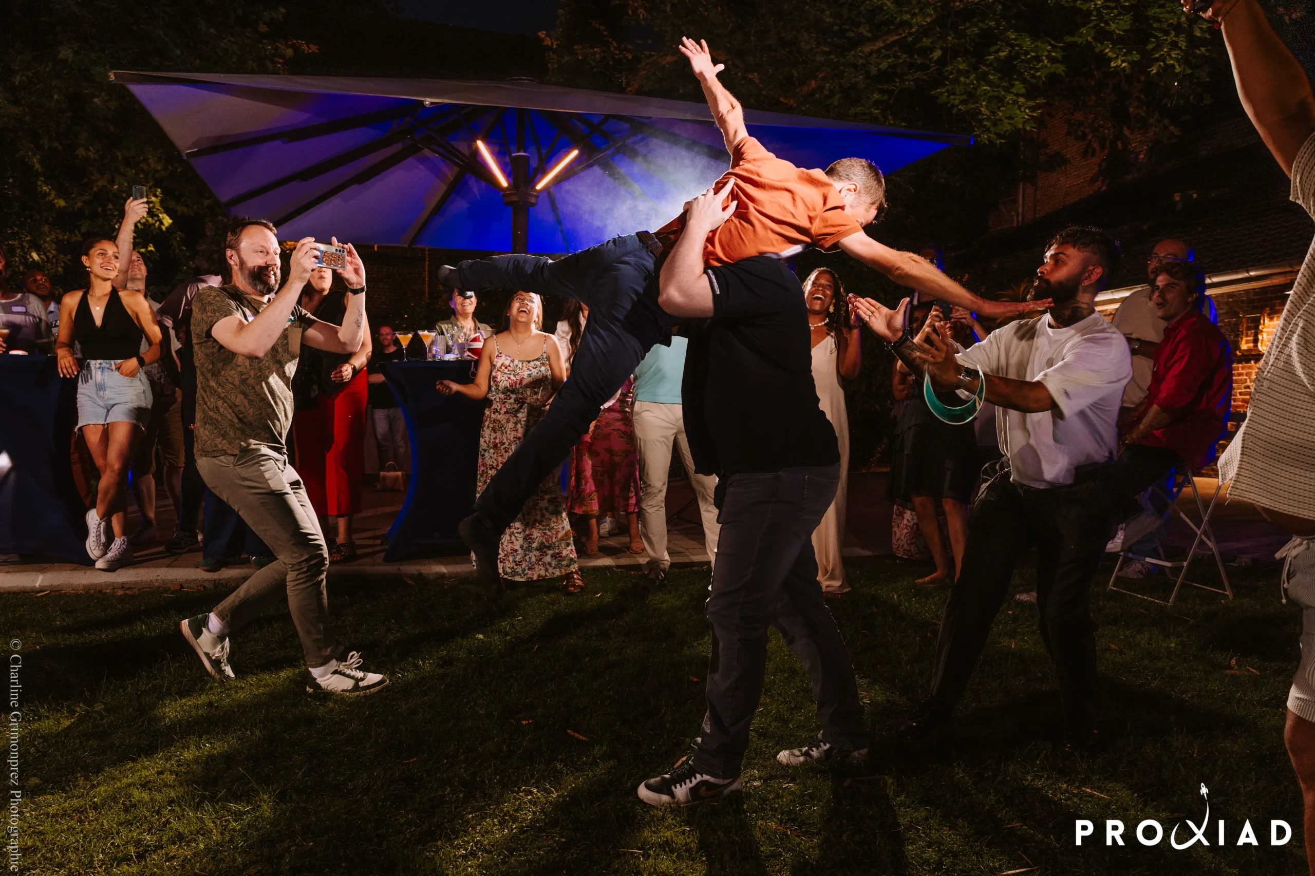 Animations outdoor Évry groupes garden party chapiteau Essonne INNOV'events