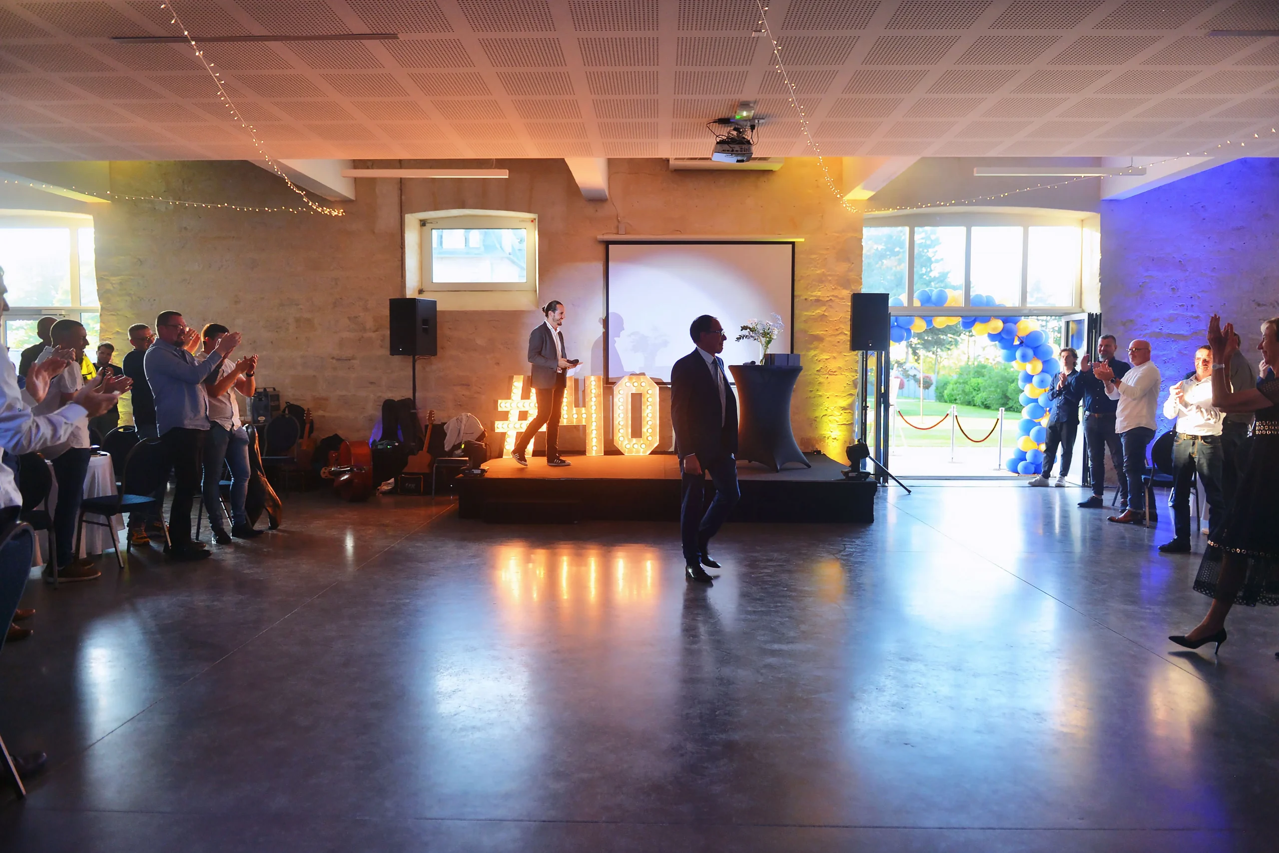 Lancement et plénière communication événementielle Orléans salle équipée INNOV'events